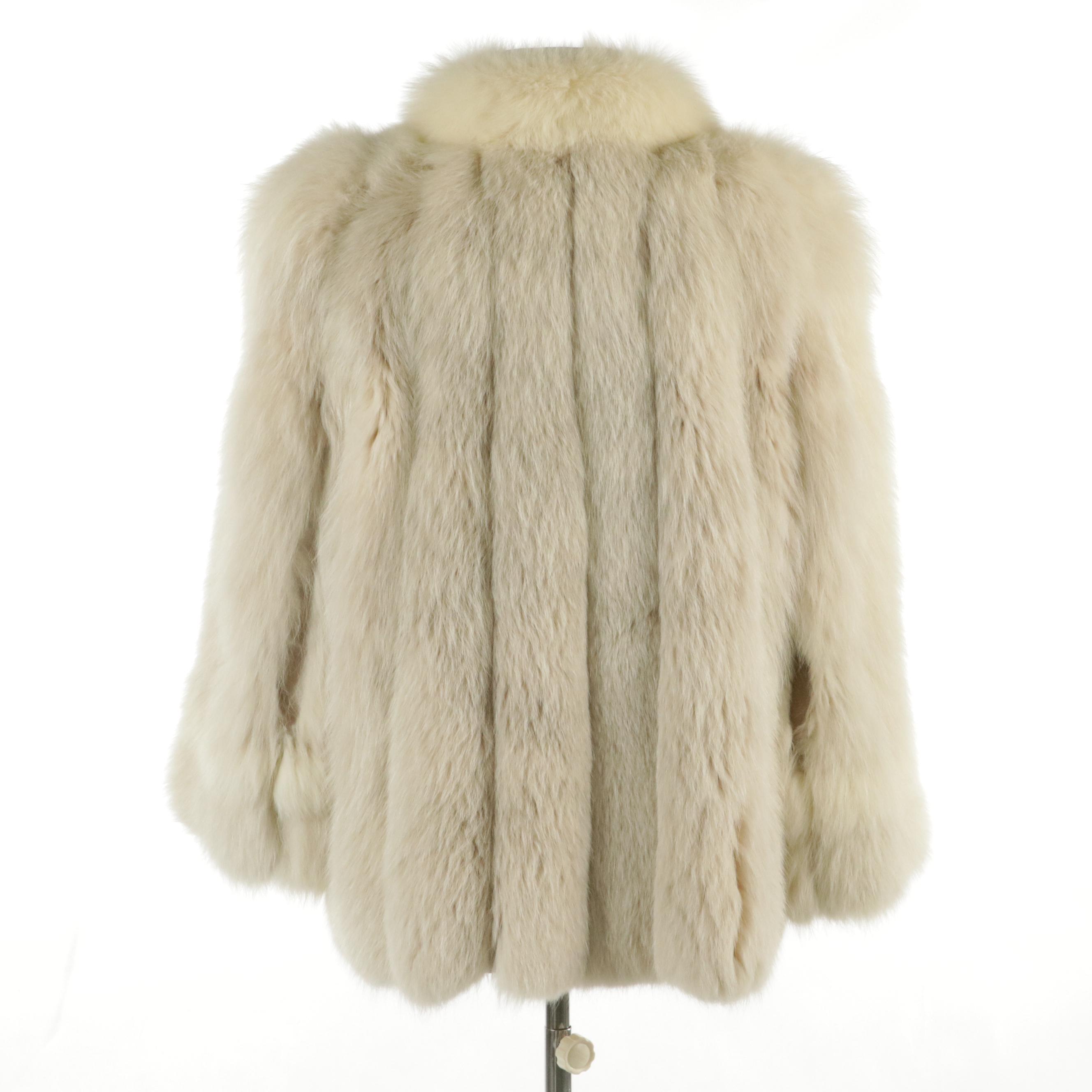 Arctic Fox Fur Stroller From Scuby Furs