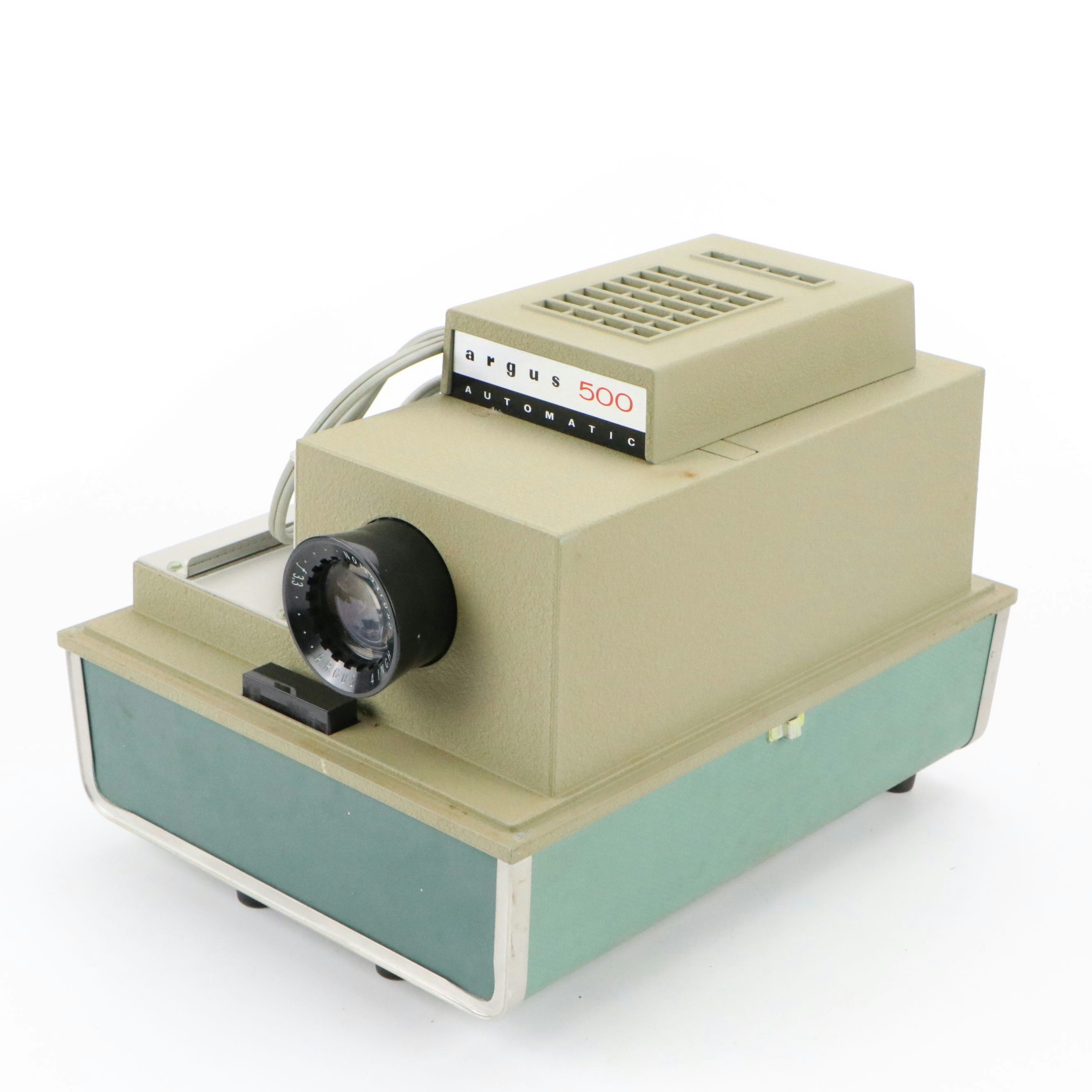 Argus 500 Electromatic Slide Projector, Mid-20th Century