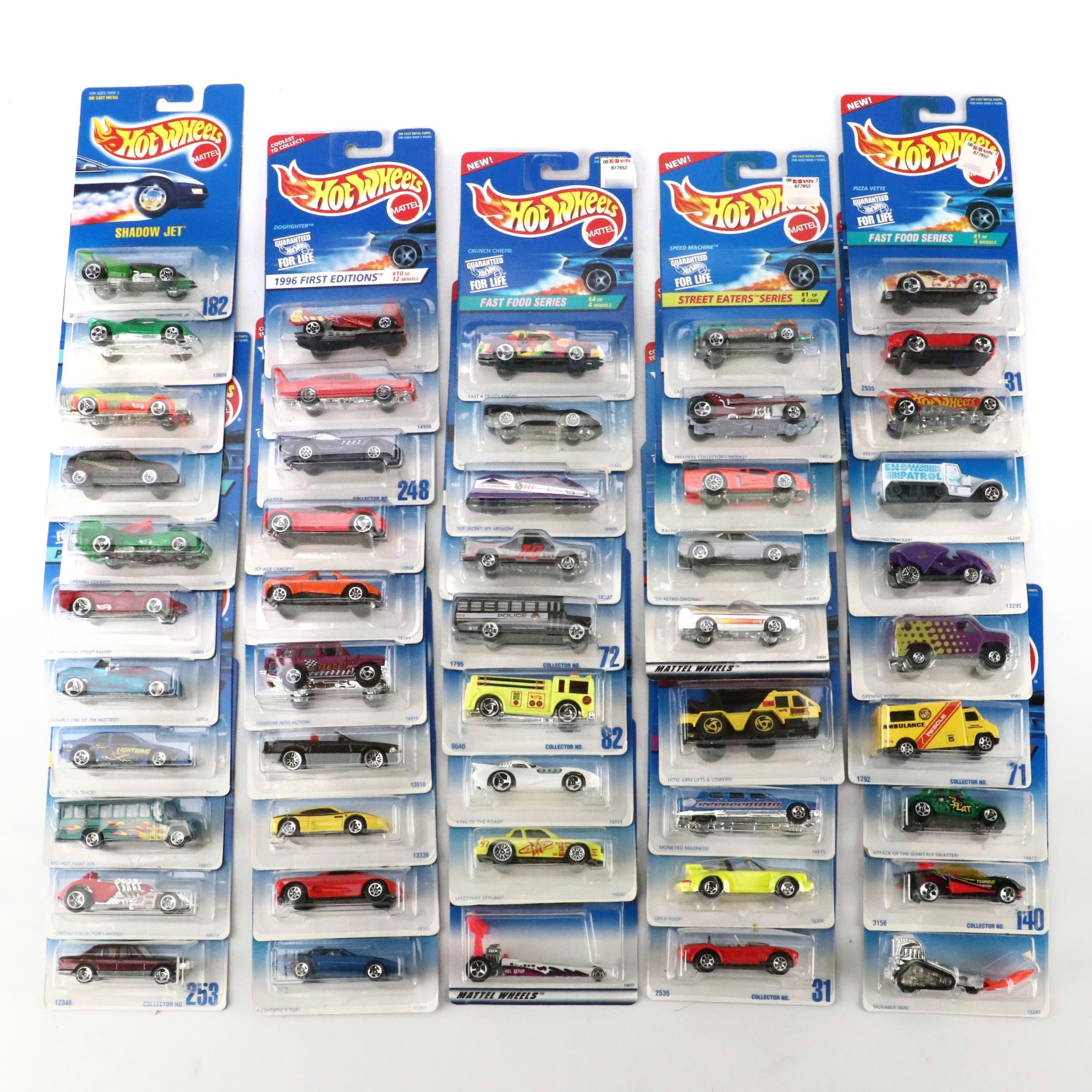 Hot Wheels "Shadow Jet," "1970 Dodge Charger Daytona" and More Toy Cars