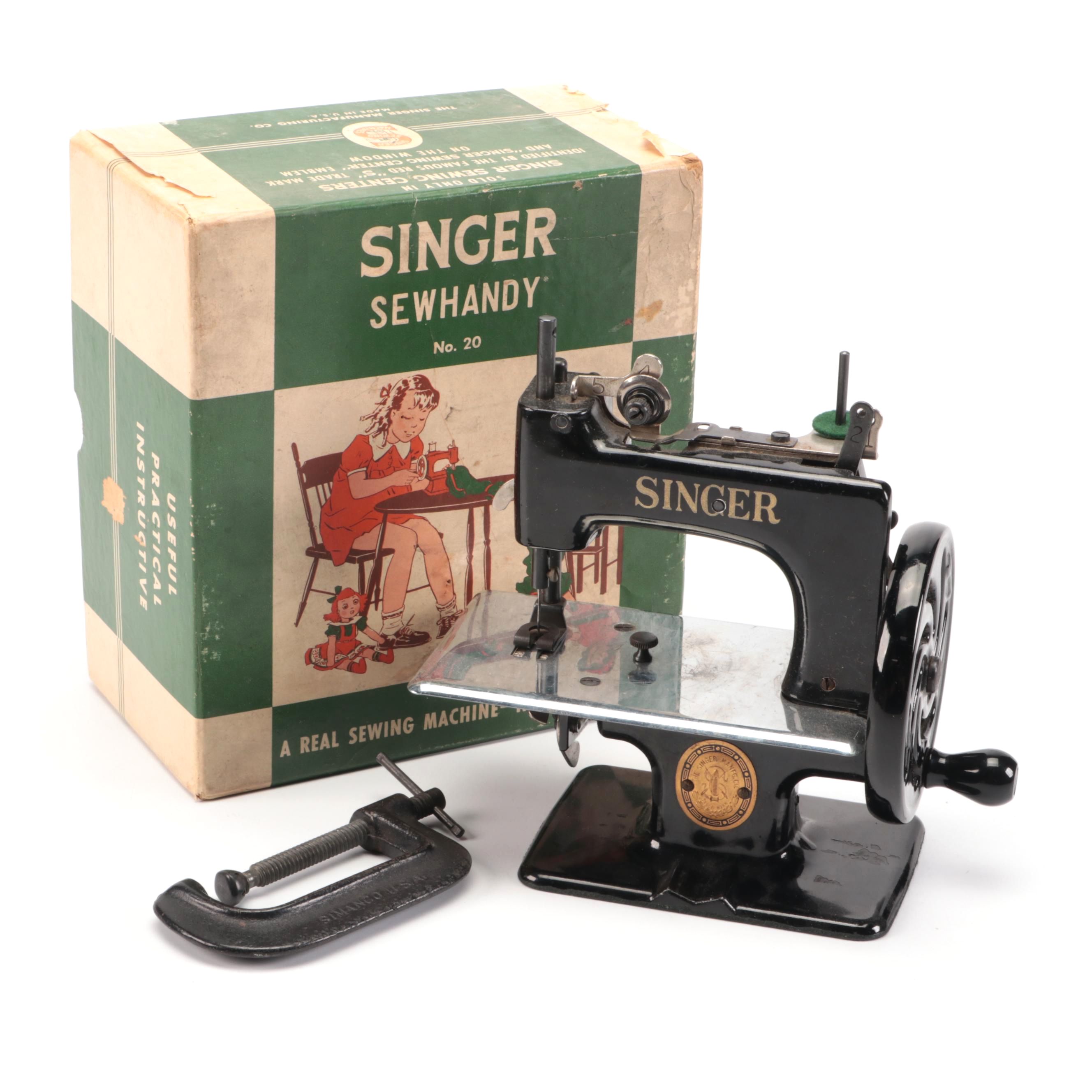 Singer No. 20 "SewHandy" Sewing Machine, Mid-20th Century