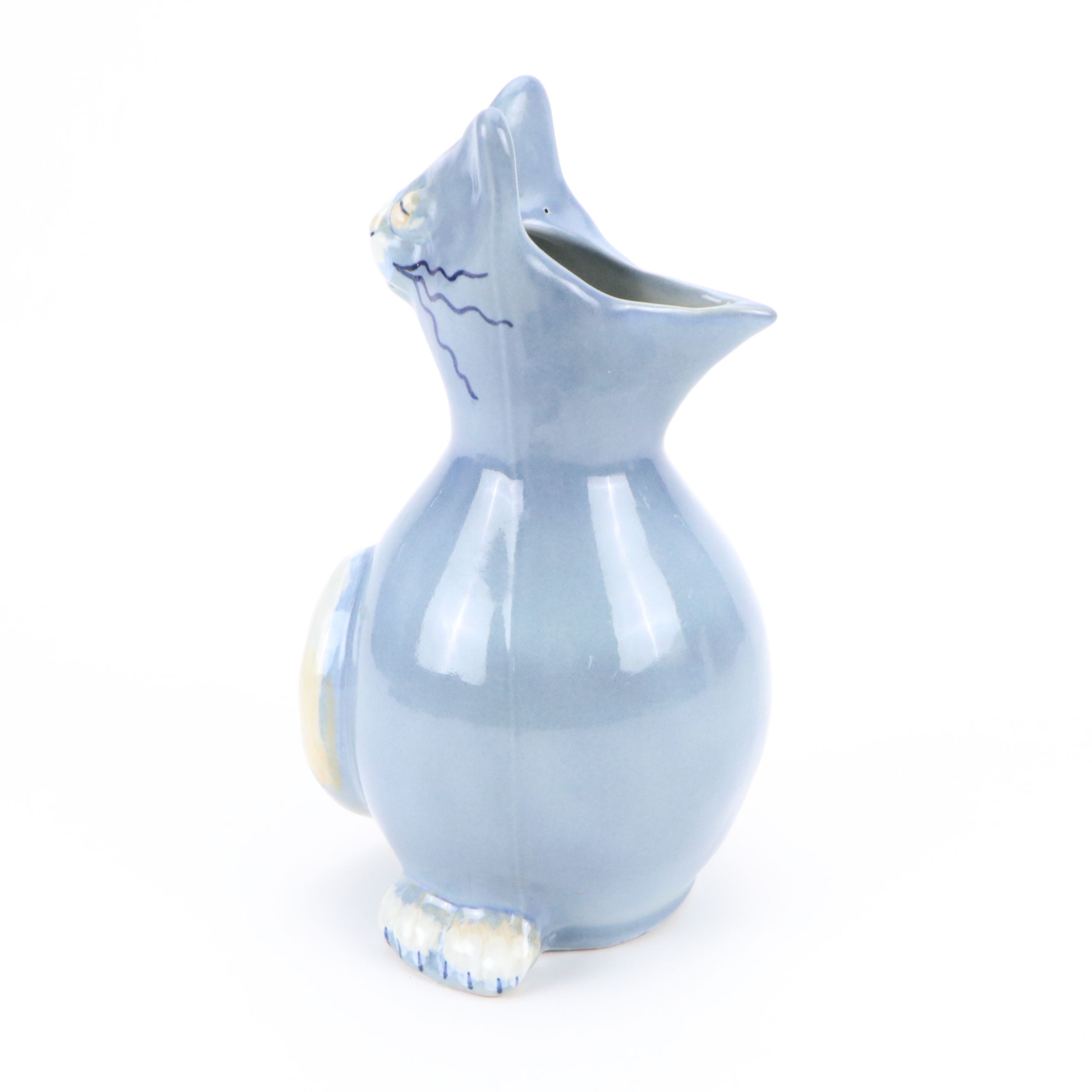 Louisville Stoneware Cat Pitcher, Late 20th/Early 21st Century