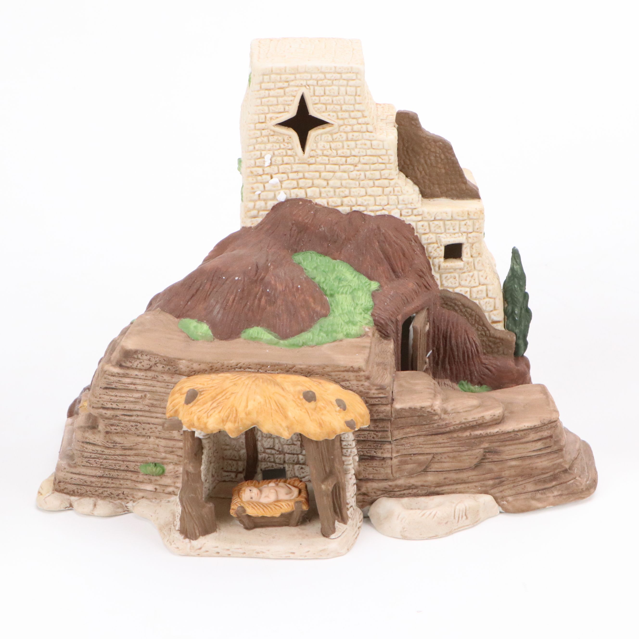 Dept. 56 Heritage Village Collection "Little Town of Bethlehem" Porcelain Set