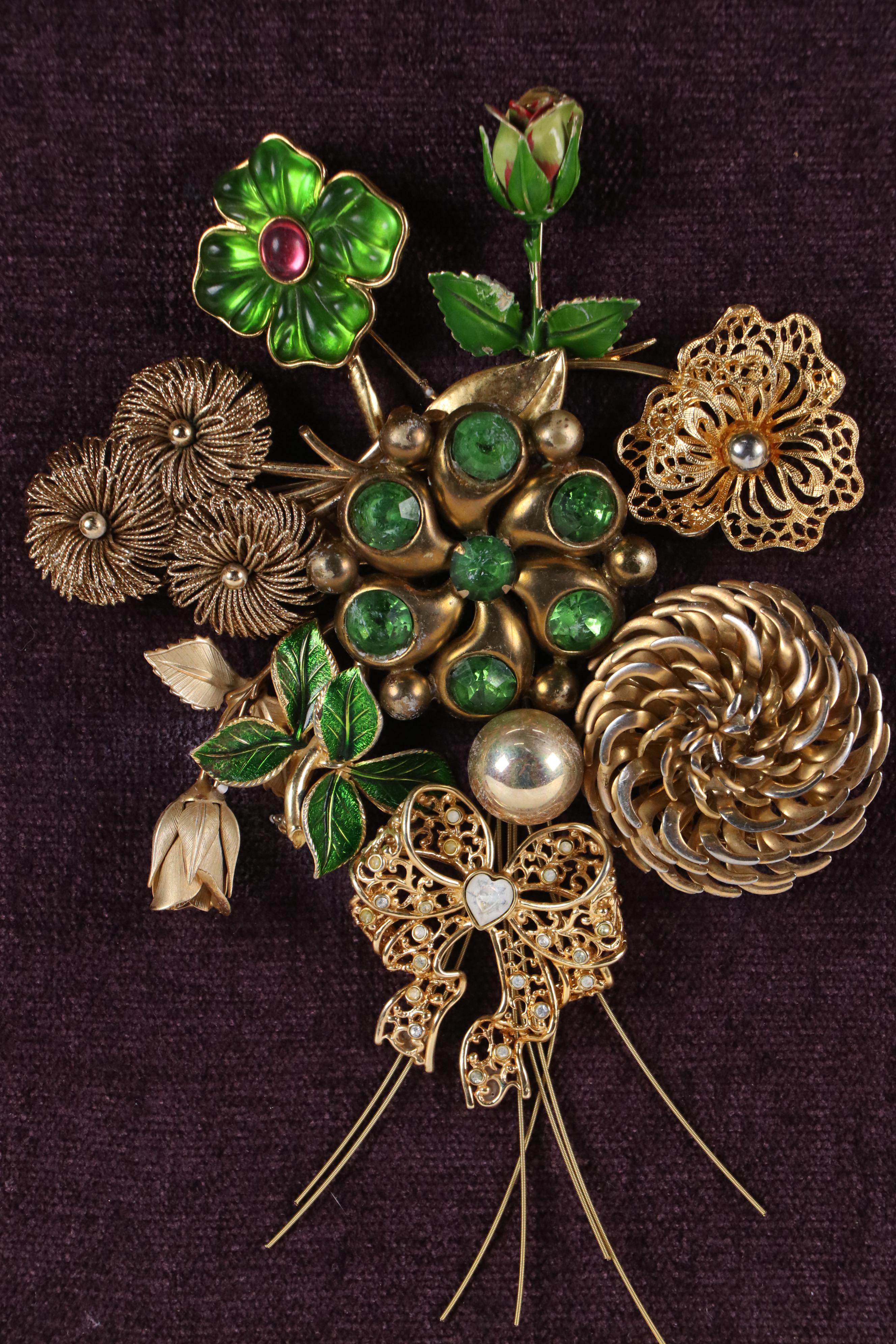 Karen Pagán Jewelry Art Floral Arrangement, 2024