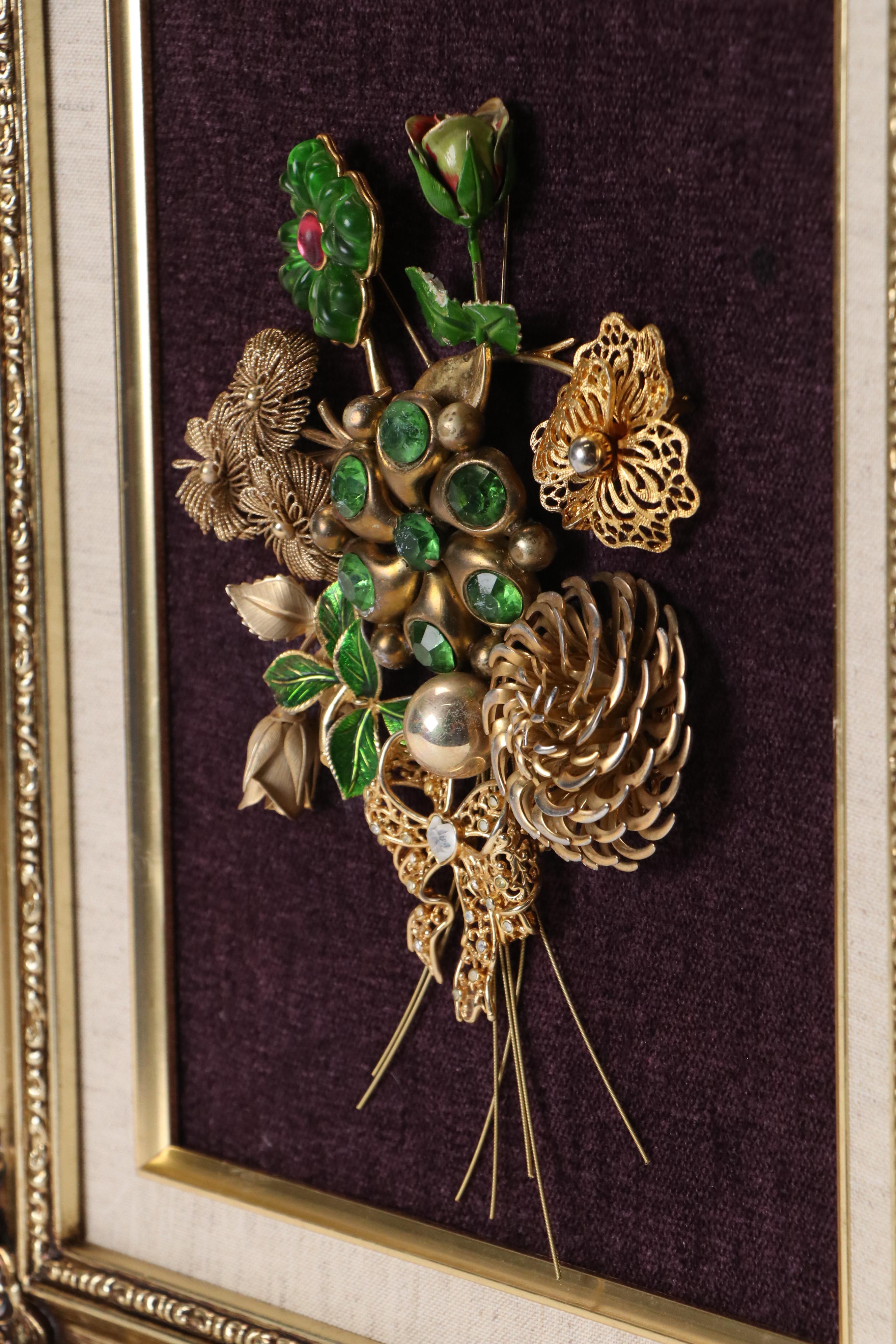 Karen Pagán Jewelry Art Floral Arrangement, 2024