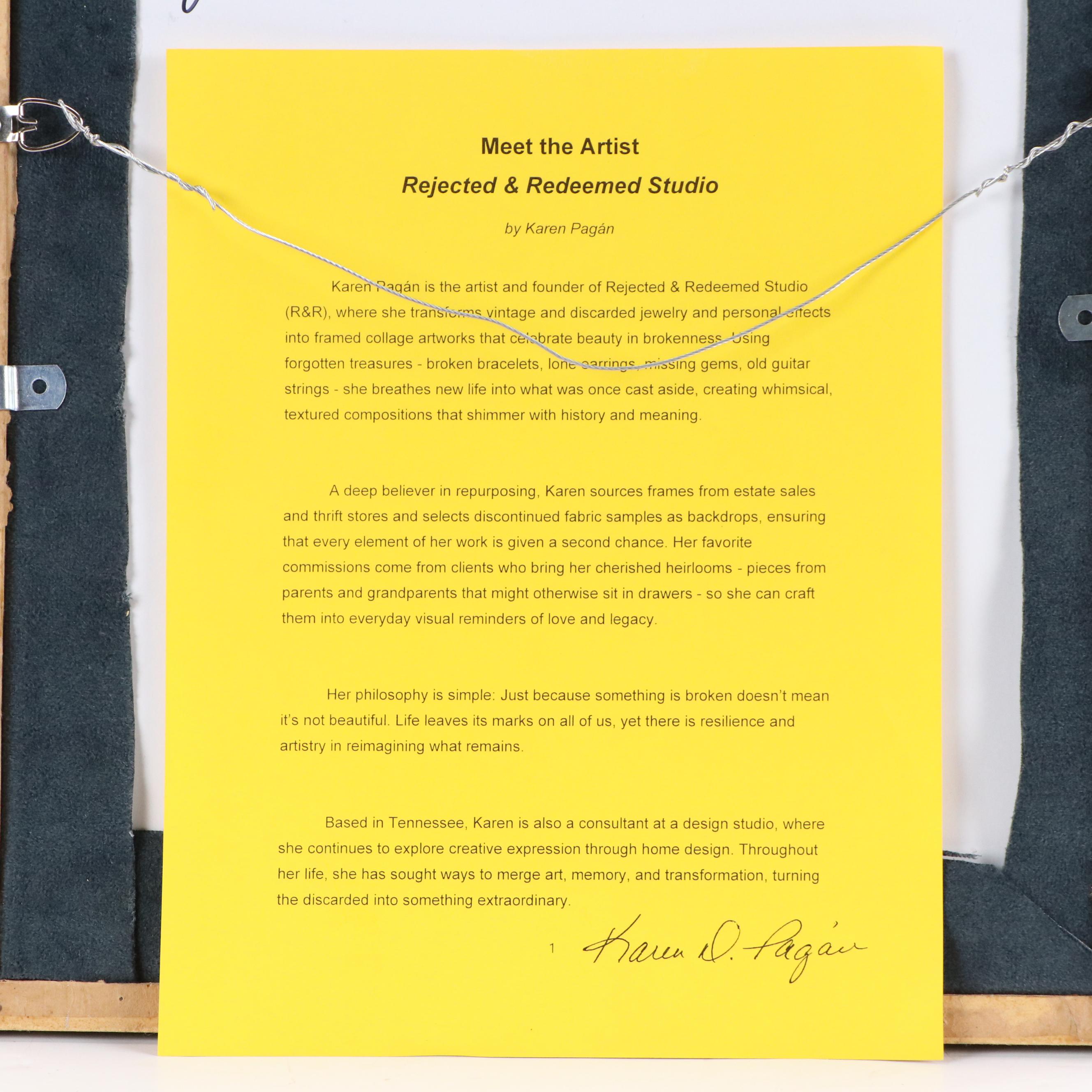 Karen Pagán Jewelry Art Collage, 2024