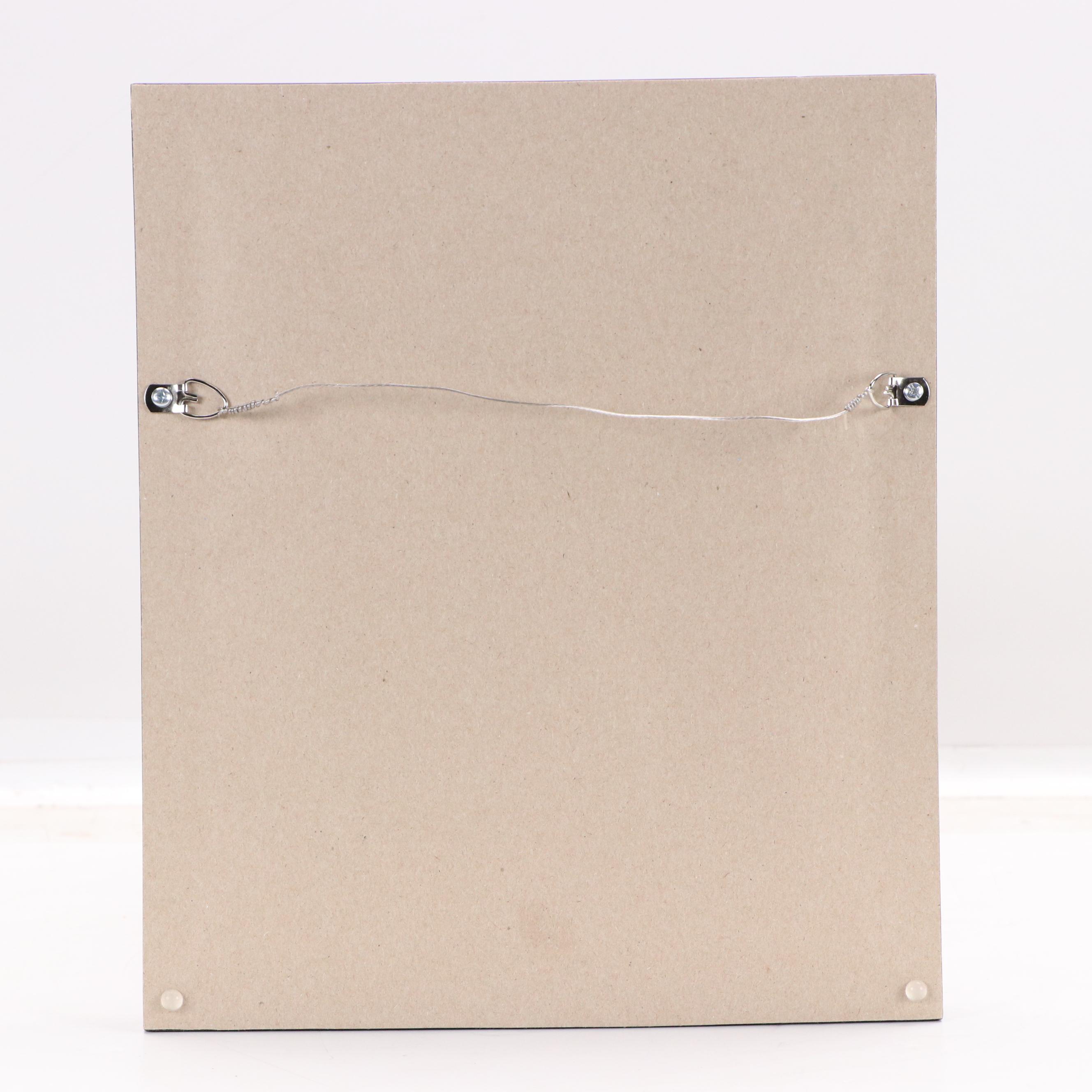 William Hawkins Stylized Sunset Landscape Oil Painting, 21st Century