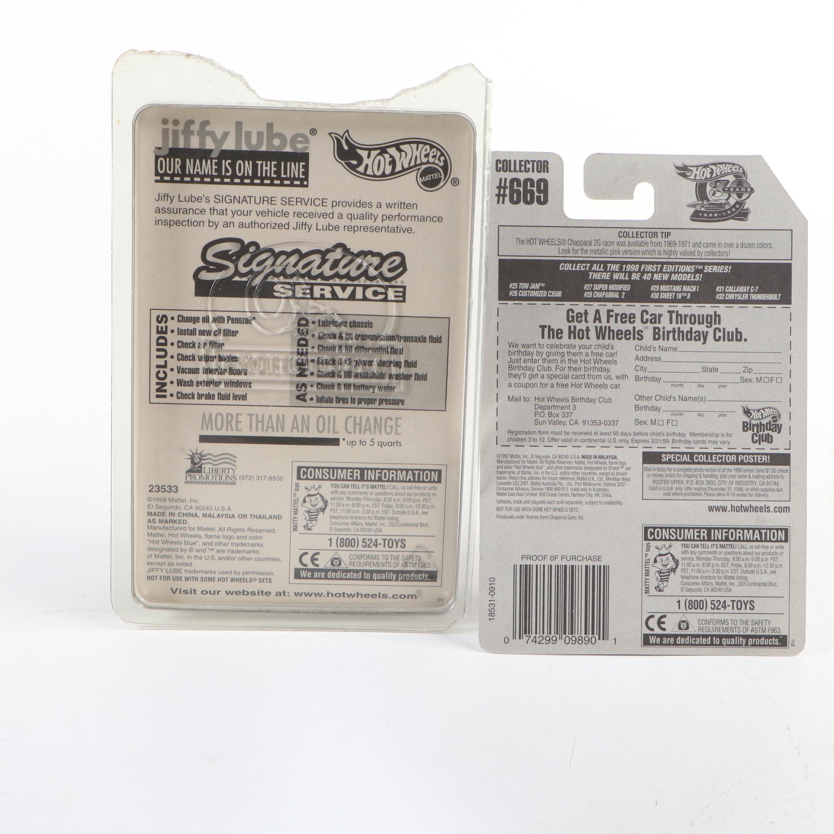 Hot Wheels "Mazda MX-5 Miata," "Ford GT-90" and More Toy Cars