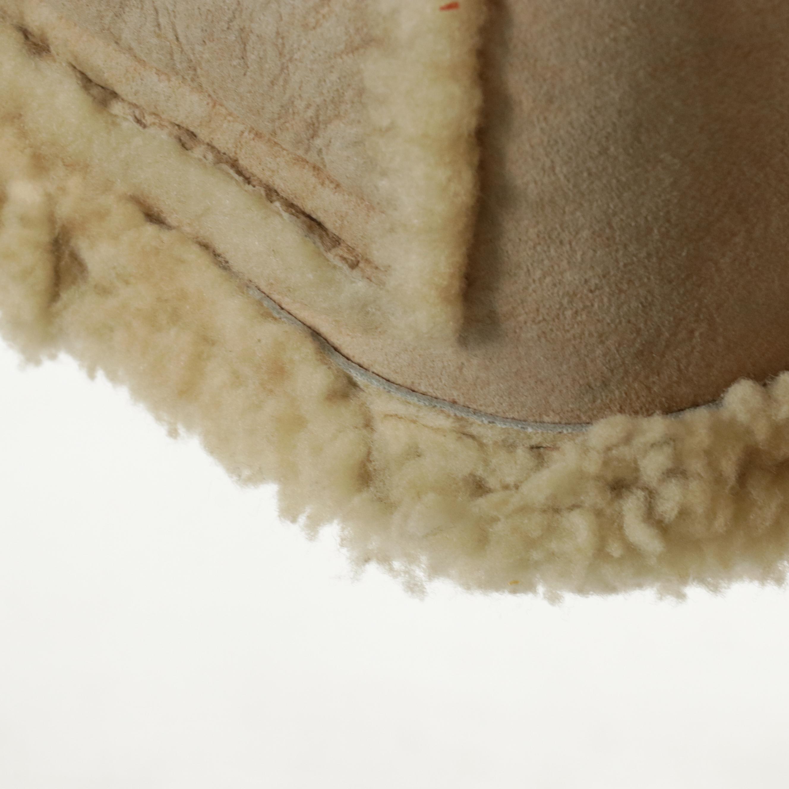 Berman's Vintage Sheepskin Shearling Rancher Coat