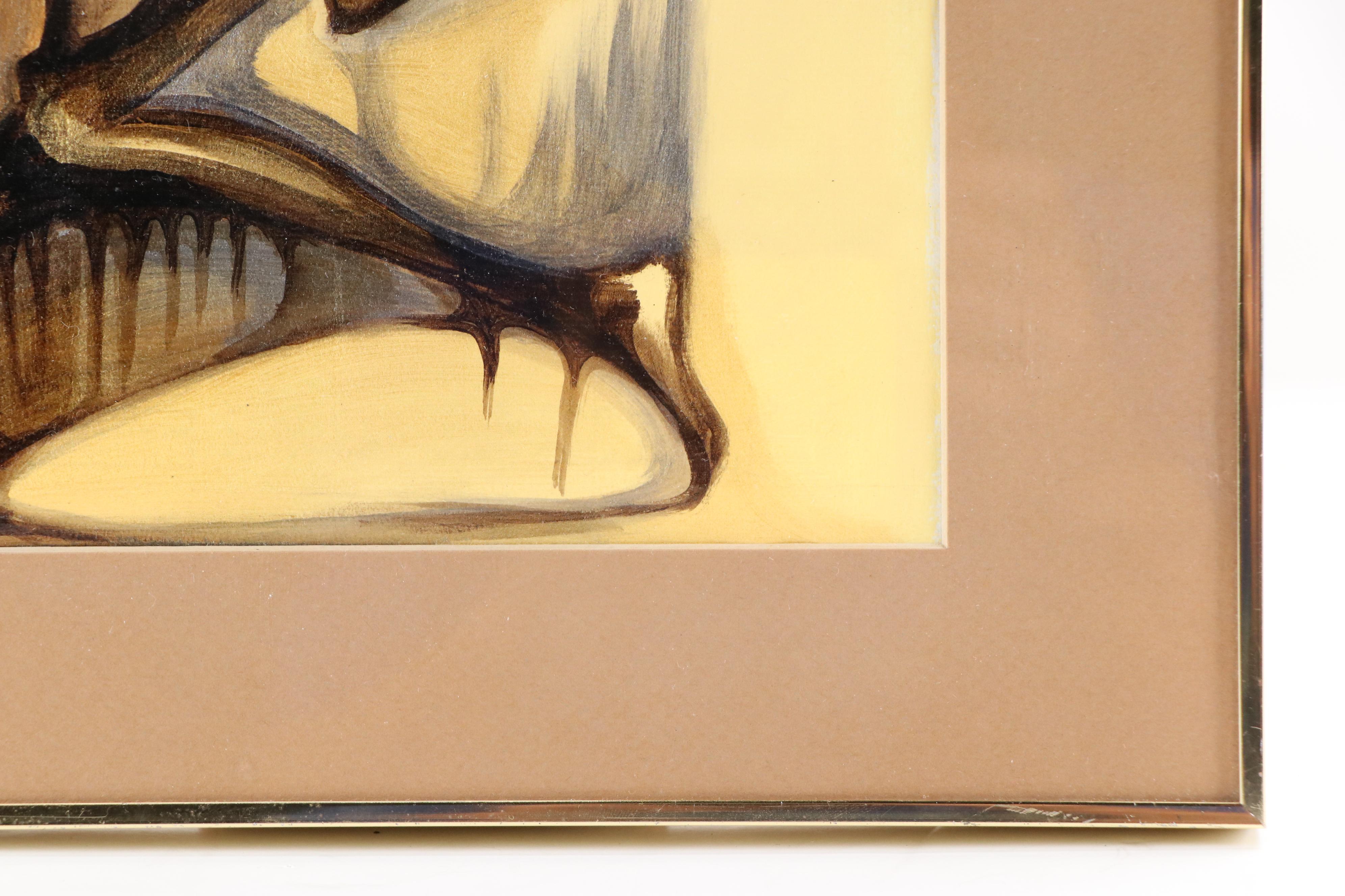 Isis de Lázaro Cubillas Acrylic Painting "Danza del Choreo," 2014