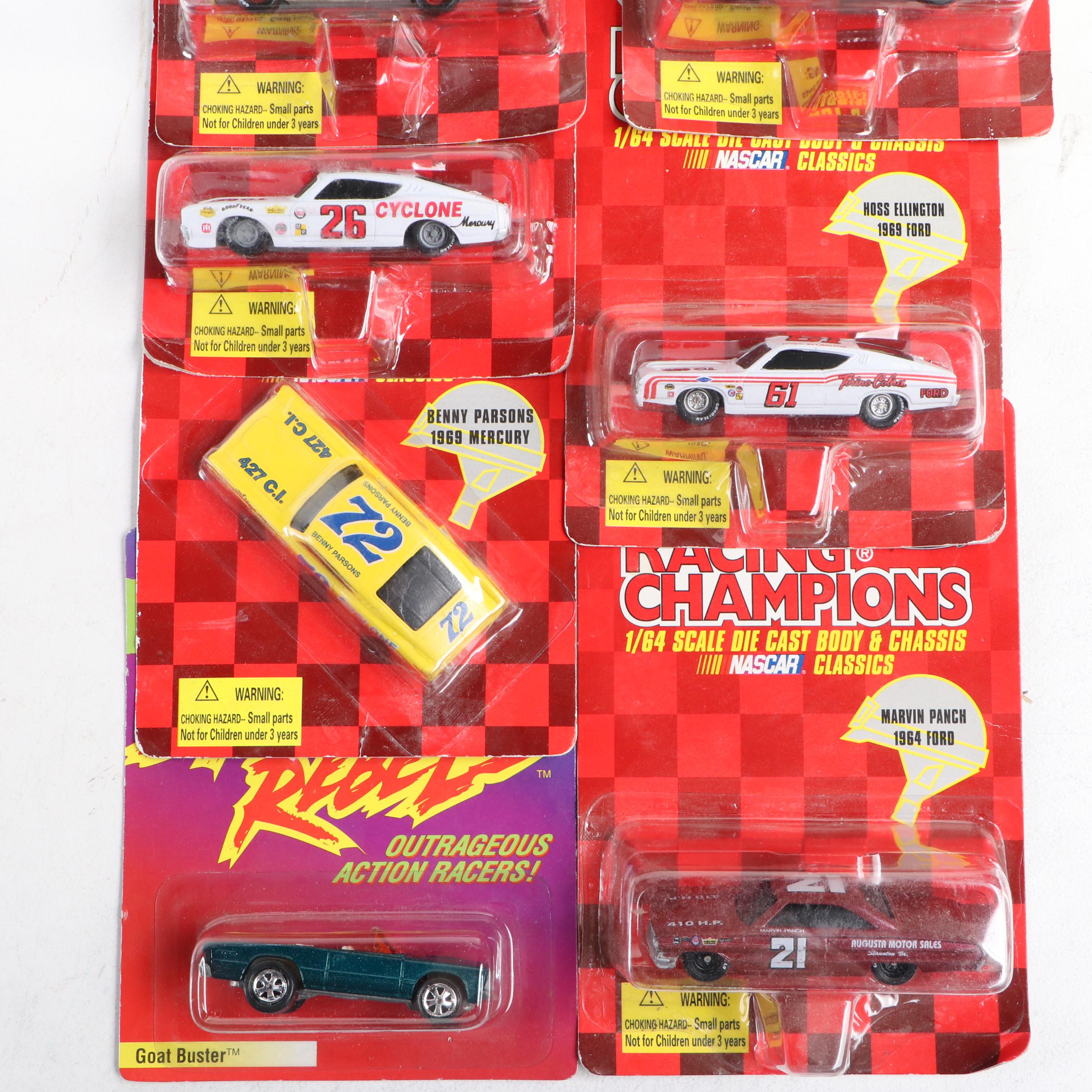 Racing Champions NASCAR Classics, Speed Rebels, Matchbox and More Toy Cars