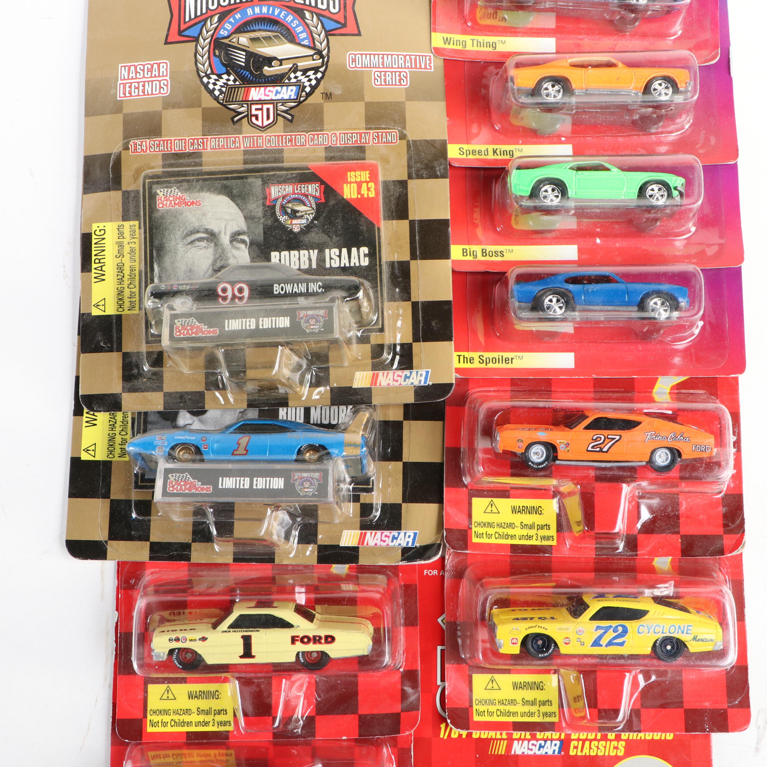 Racing Champions NASCAR Classics, Speed Rebels, Matchbox and More Toy Cars