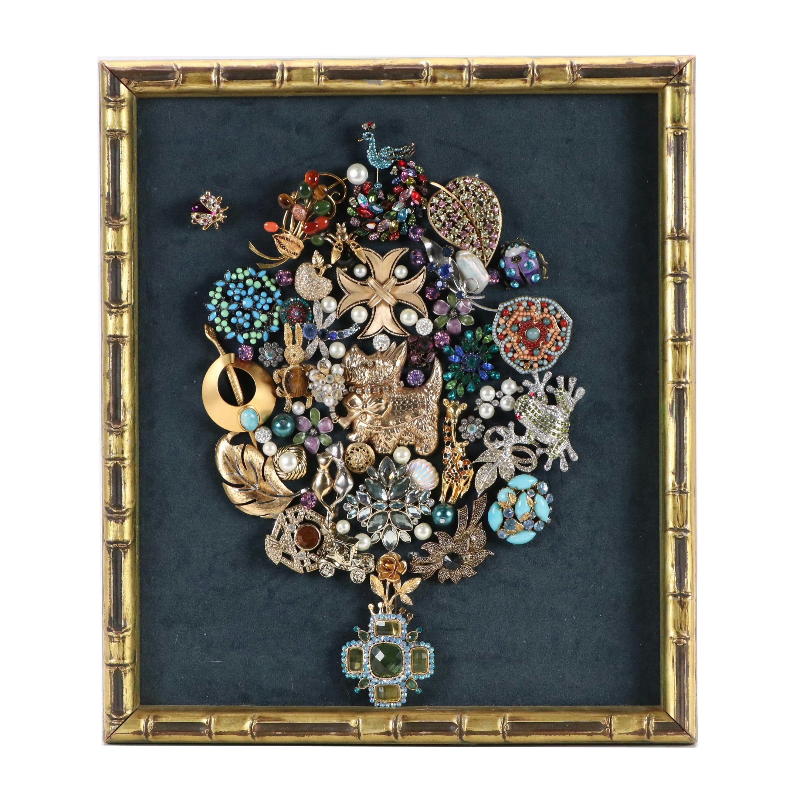 Karen Pagán Jewelry Art Collage, 2024