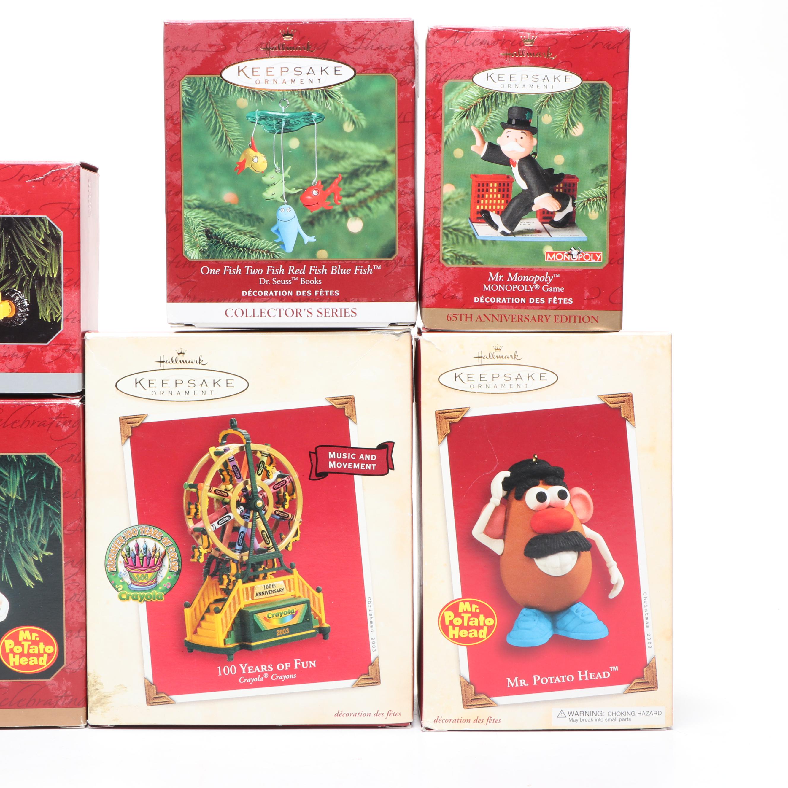 Hallmark Keepsake "Mr. Potato Head" and More Christmas Tree Ornaments