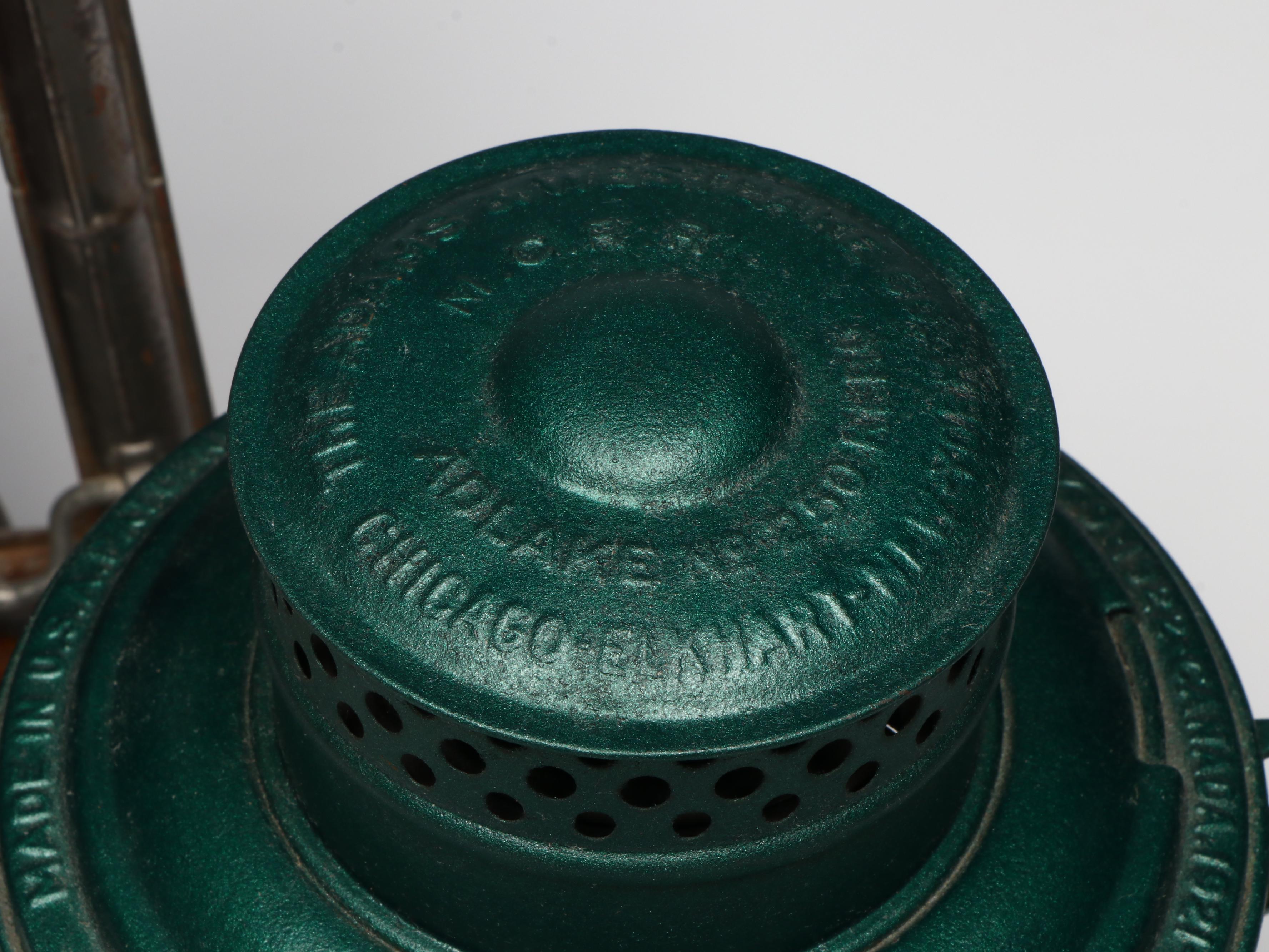 Dietz "Little Wizard" Kerosene Lantern with Winged Wheel and Other Lantern