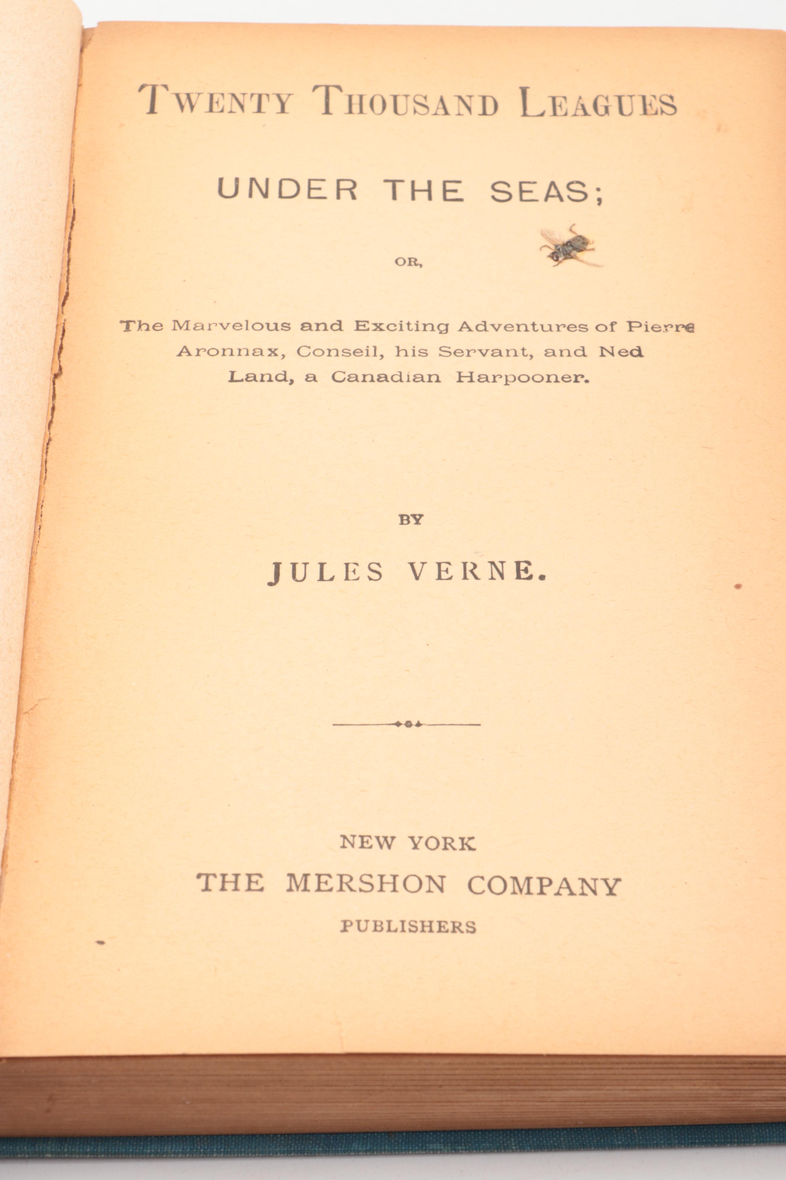"Twenty Thousand Leagues Under the Sea" by Jules Verne, Late 19th Century