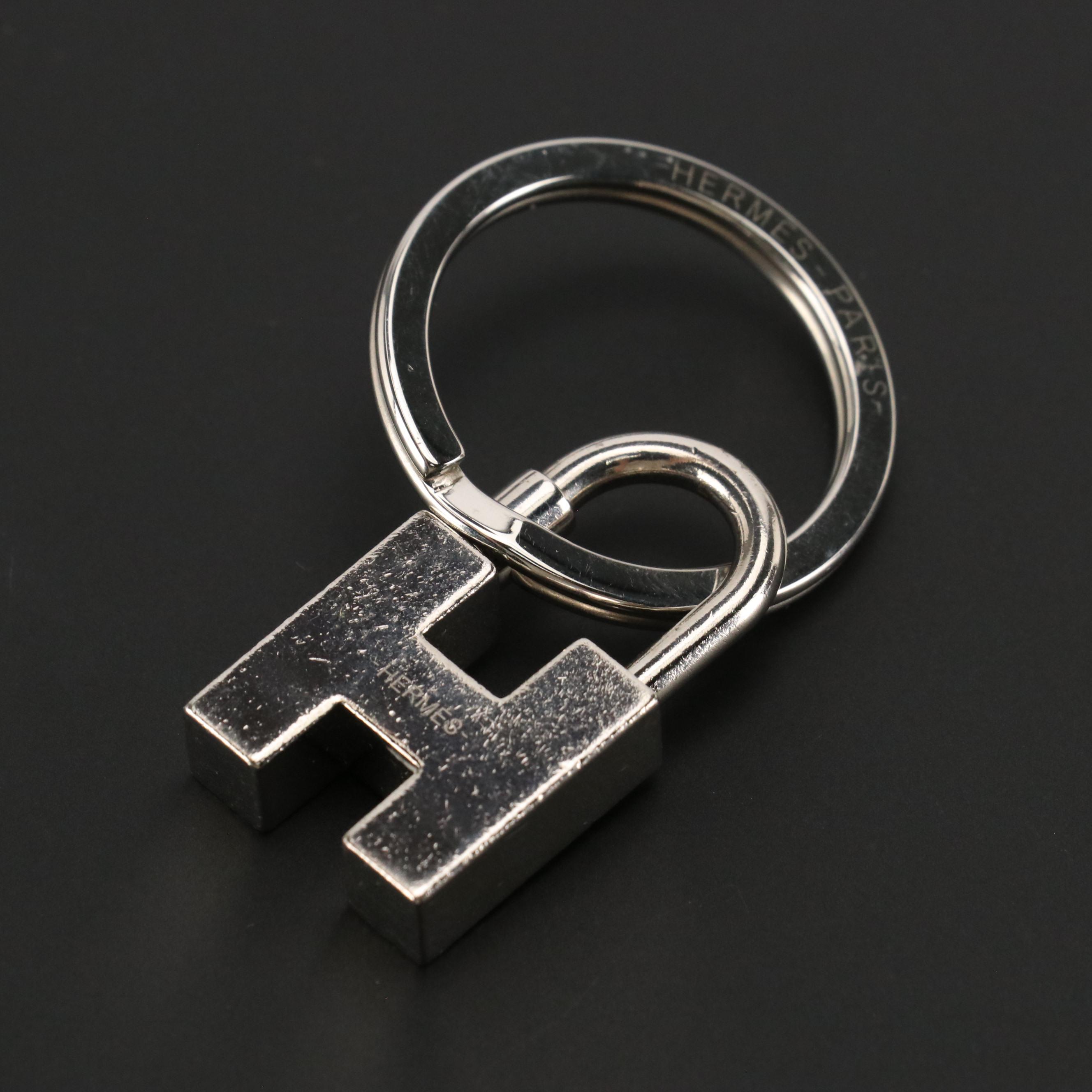 Hermès Cadenas Quizz Rainbow Key Ring in Box