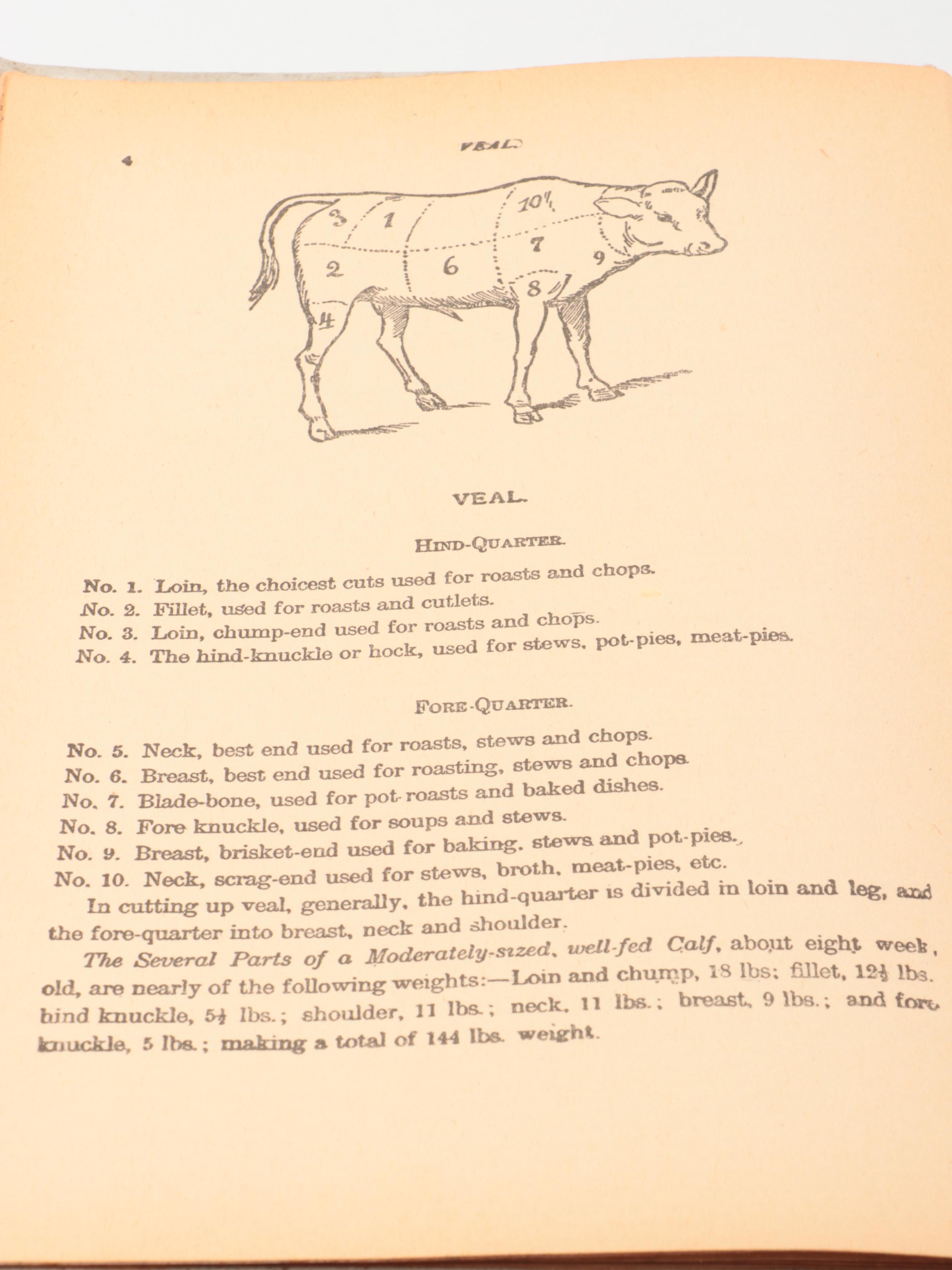 "The Presidential Cook Book" by Hugo Ziemann and Fanny L. Gillette, 1907