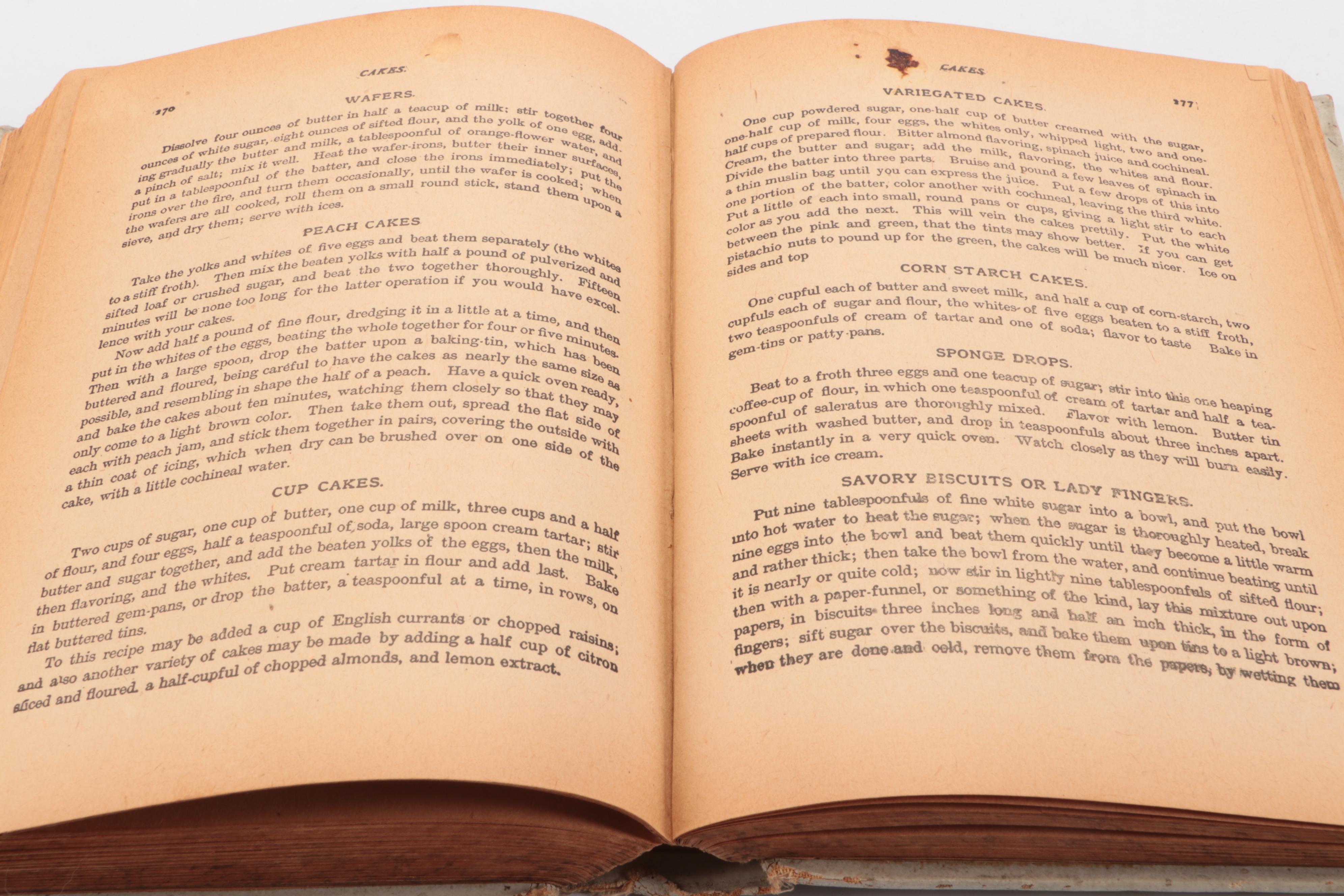 "The Presidential Cook Book" by Hugo Ziemann and Fanny L. Gillette, 1907