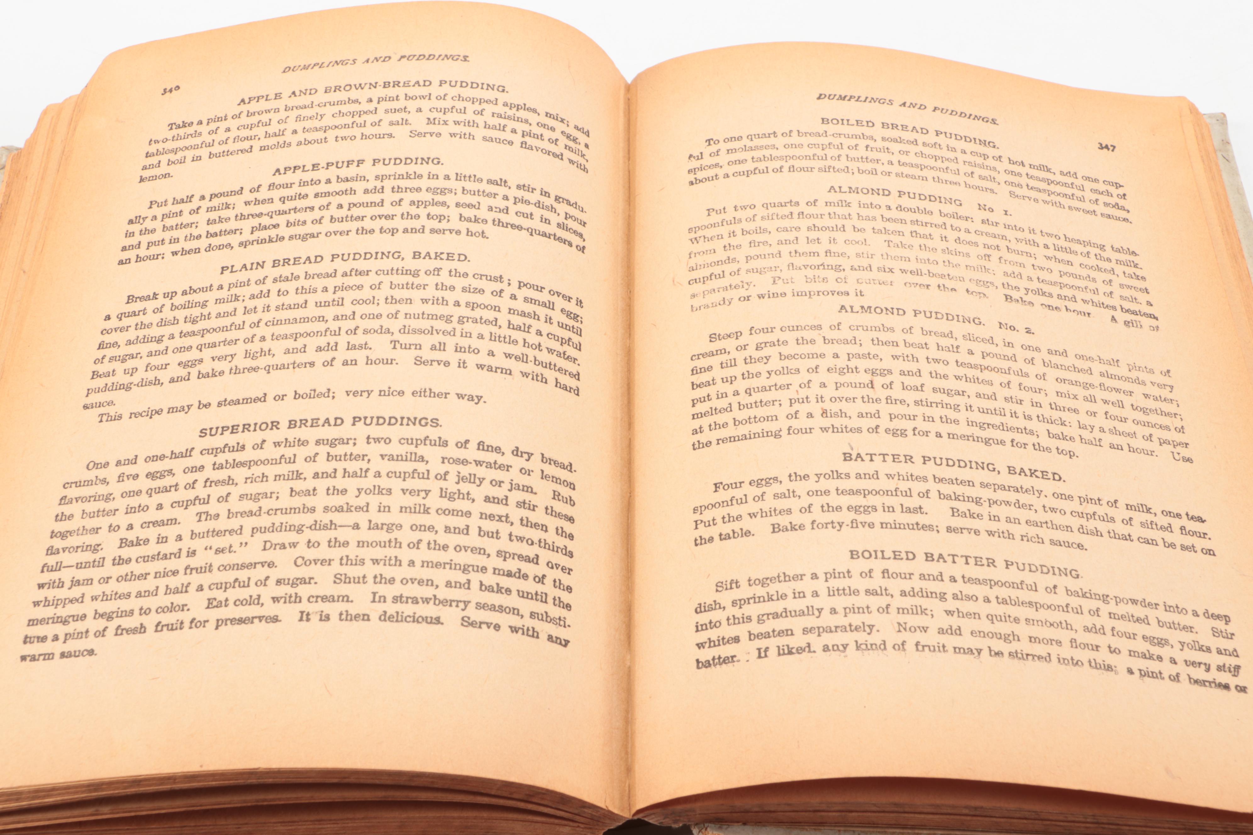 "The Presidential Cook Book" by Hugo Ziemann and Fanny L. Gillette, 1907