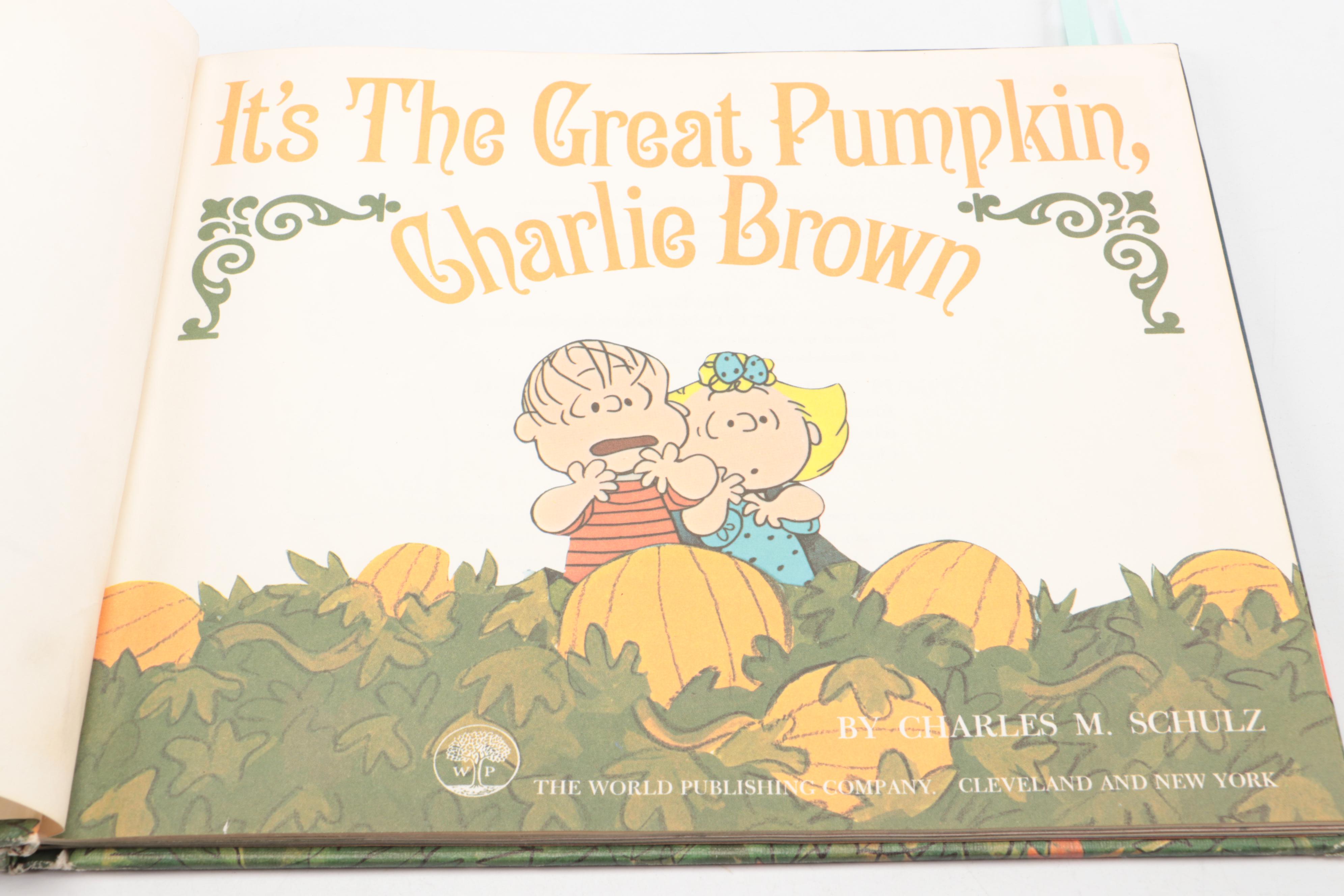 First Edition "It's The Great Pumpkin, Charlie Brown" by Charles M. Schulz, 1967