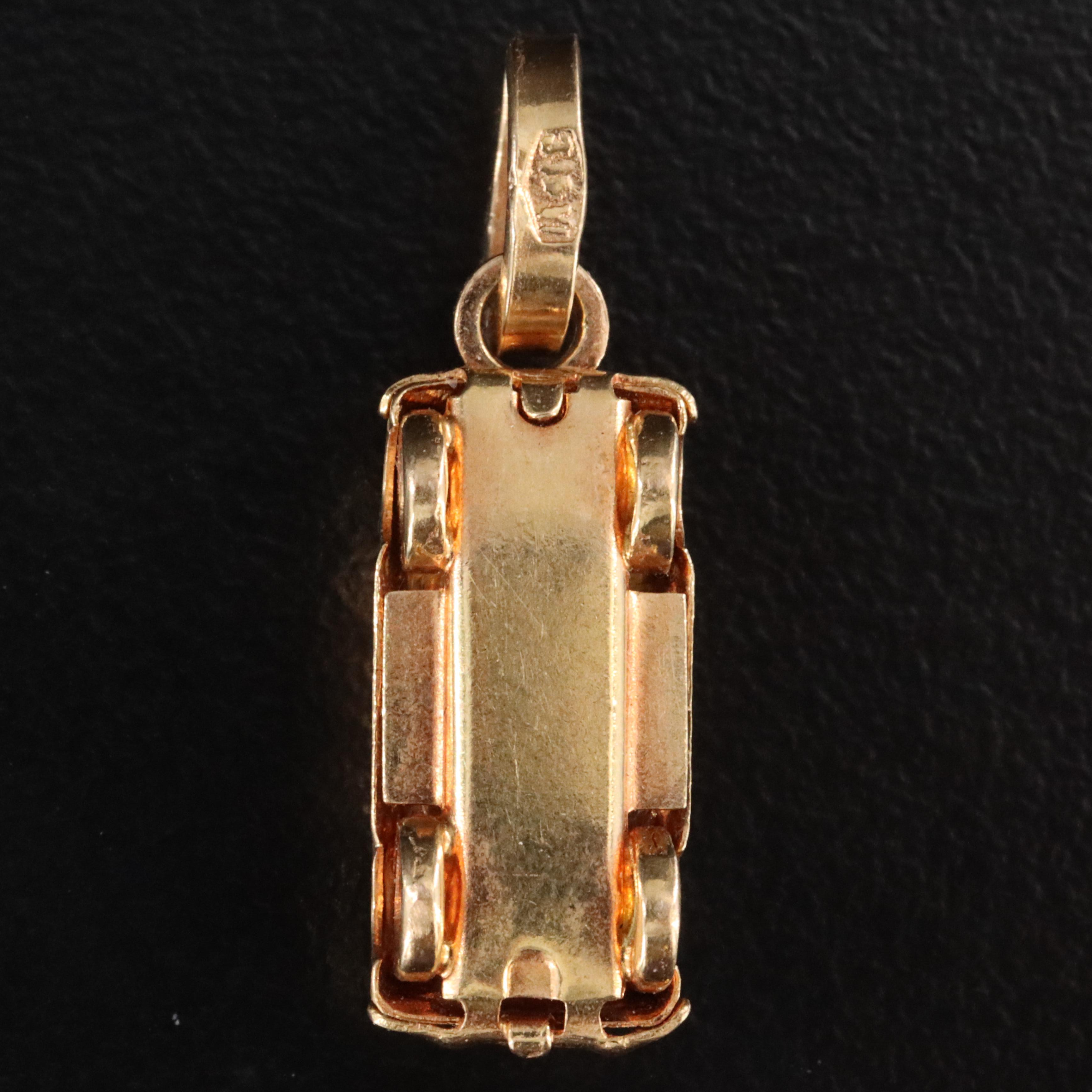 18K Roadster Car Charm