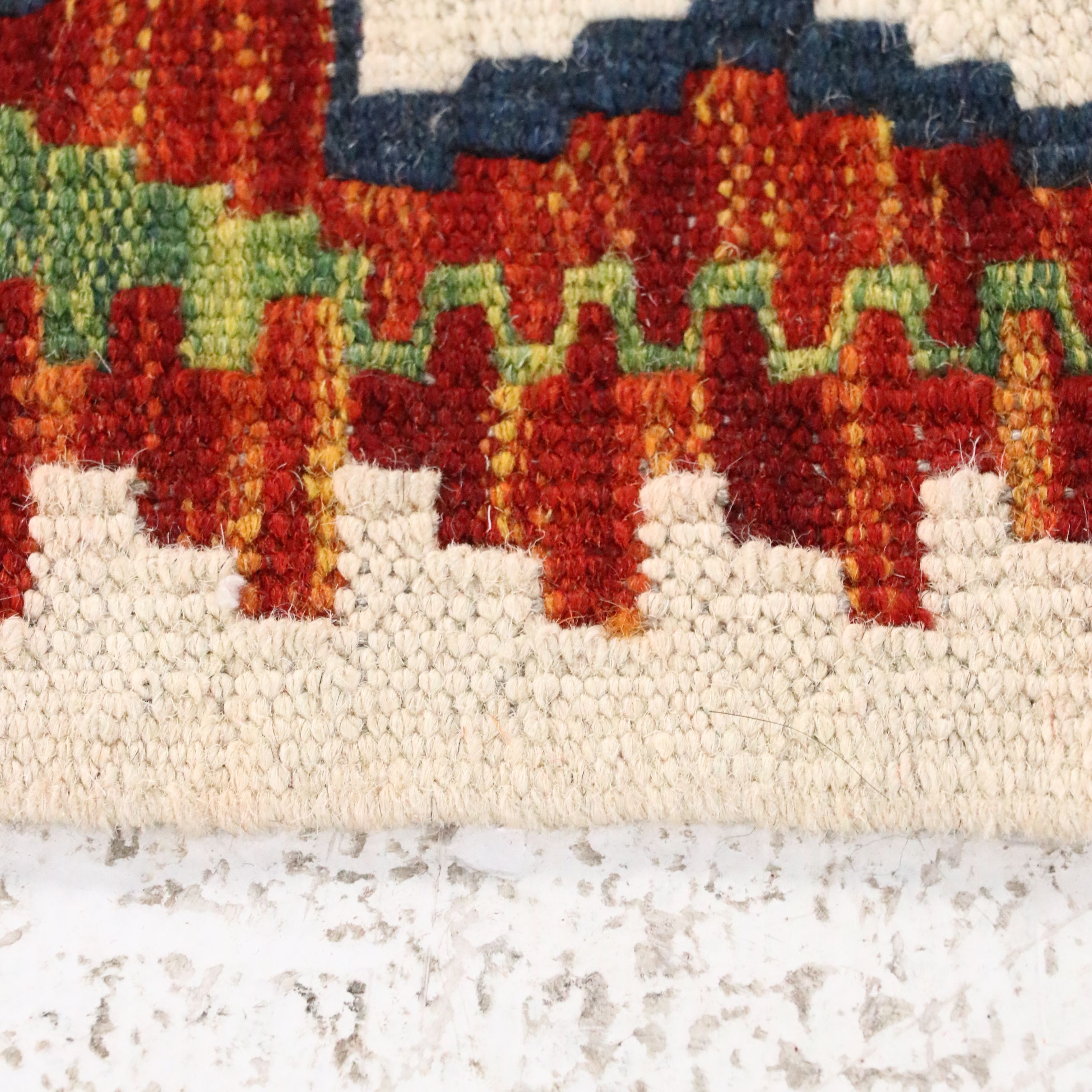 2'11" x 15'9" Handwoven Pakistani Kilim Runner