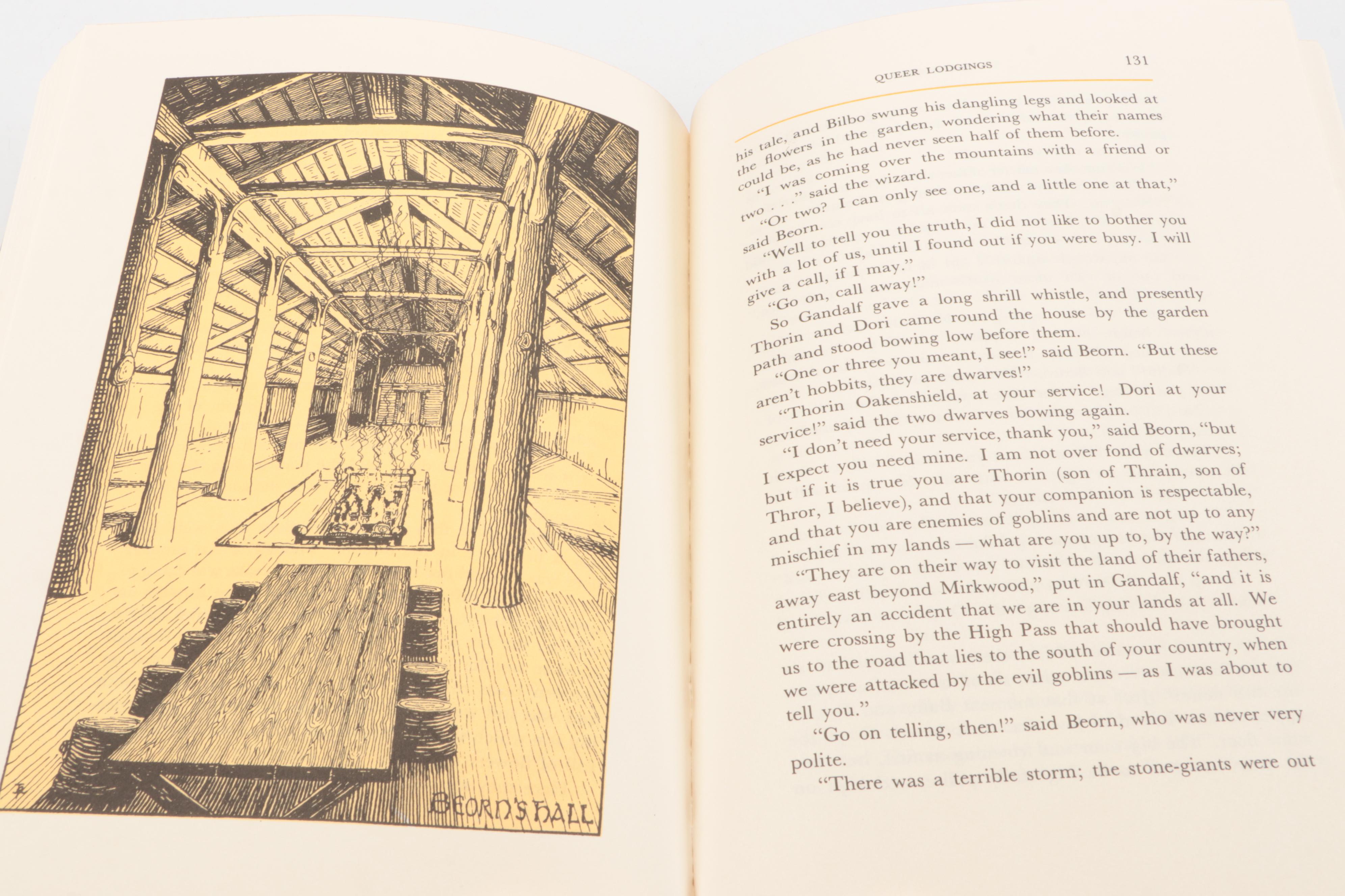 50th Anniversary Edition "The Hobbit" by J. R. R. Tolkien, 1987