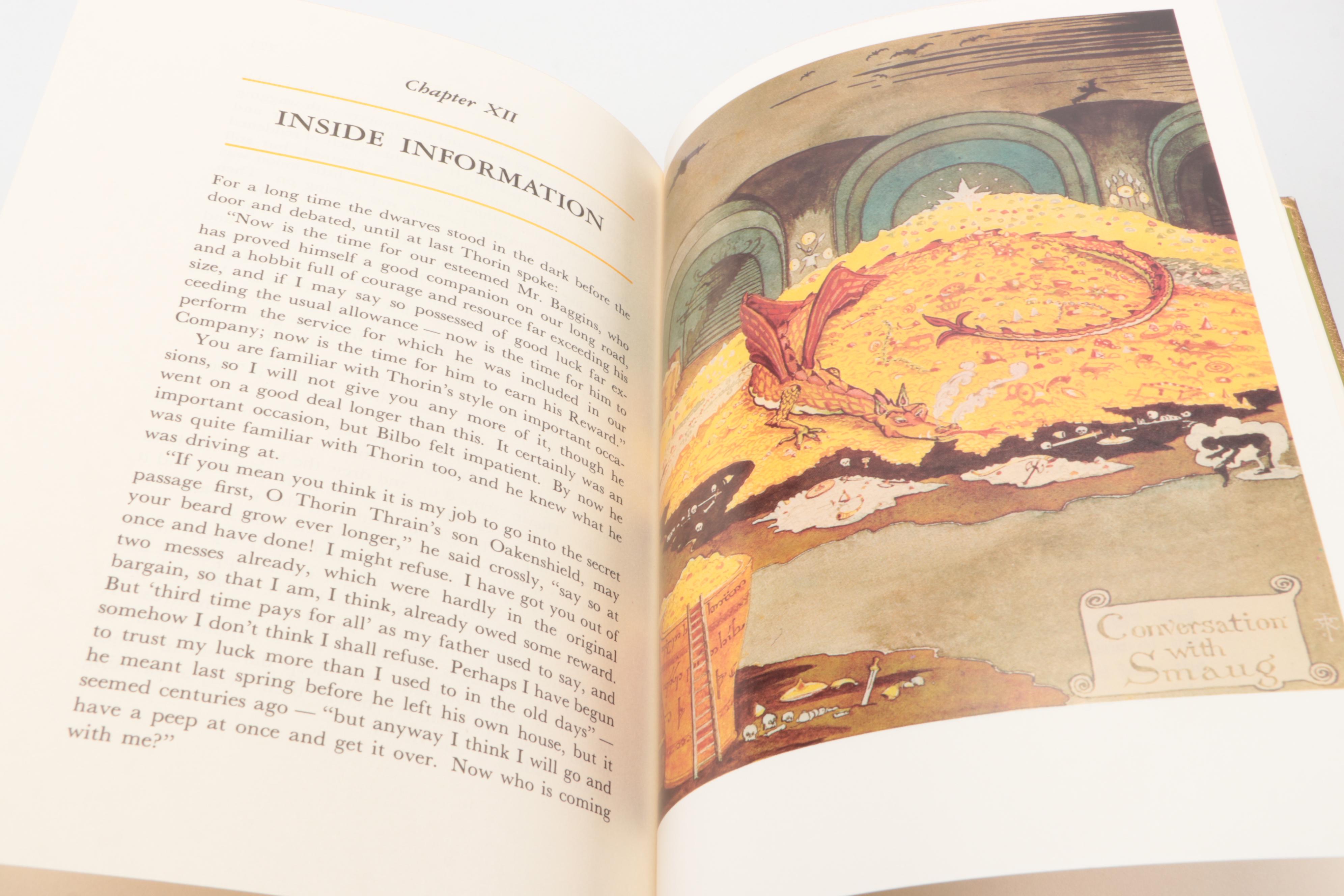 50th Anniversary Edition "The Hobbit" by J. R. R. Tolkien, 1987