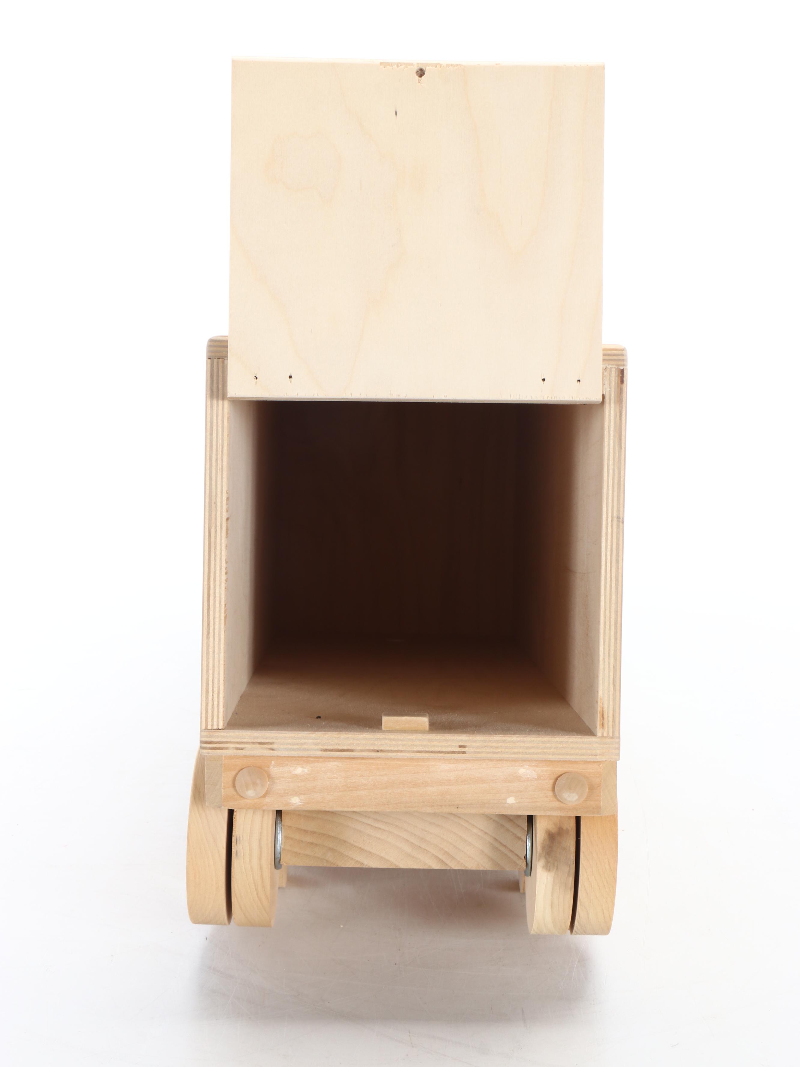 Real Toys Hand-Carved Wood Semi-Truck