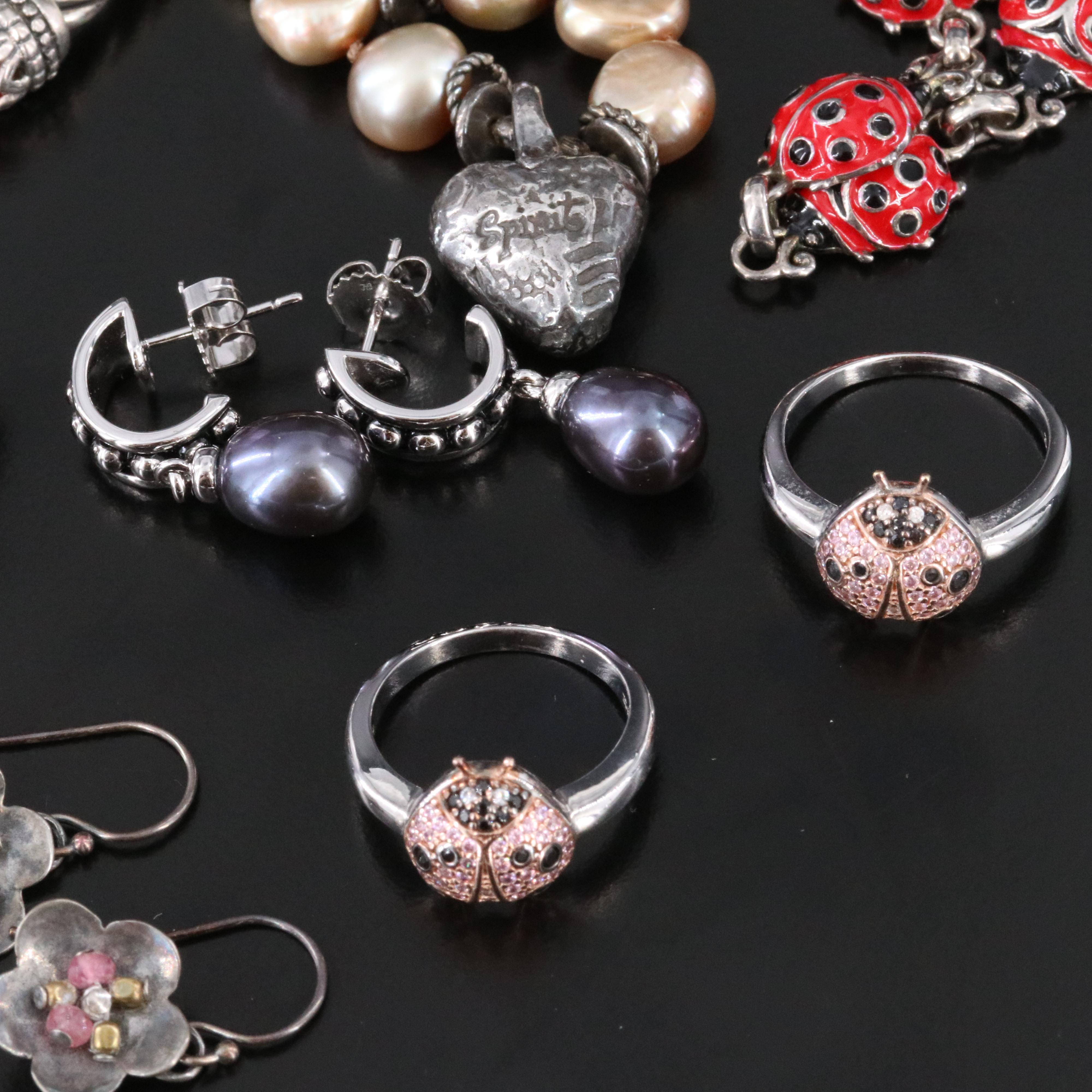 Lori Bonn, Honora and Amethysts Featured in Sterling Jewelry