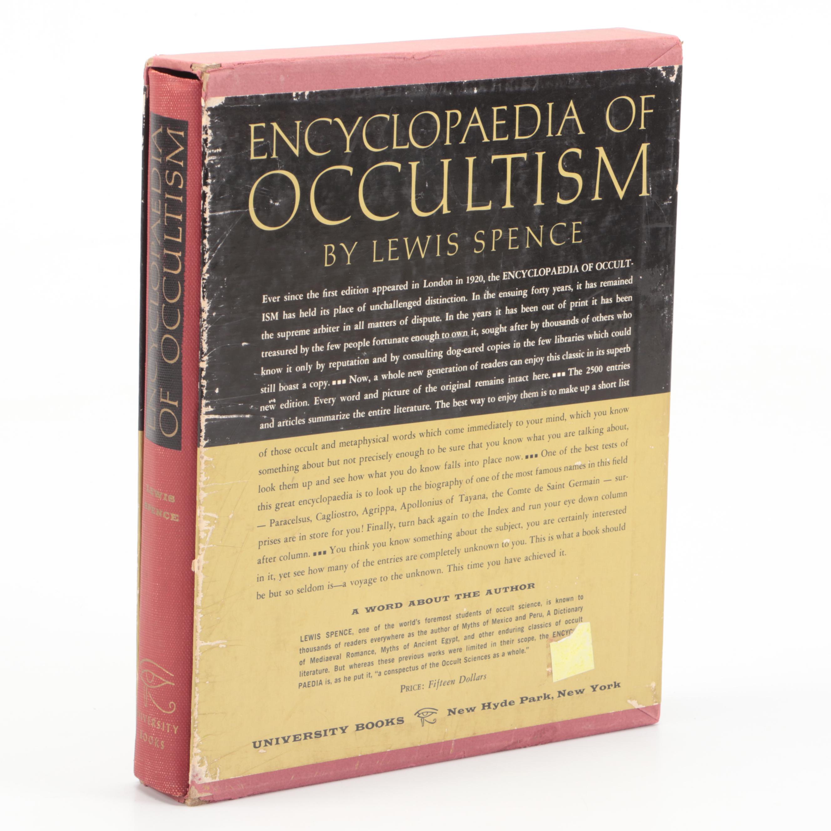 Illustrated "An Encyclopaedia of Occultism" by Lewis Spence, 1960