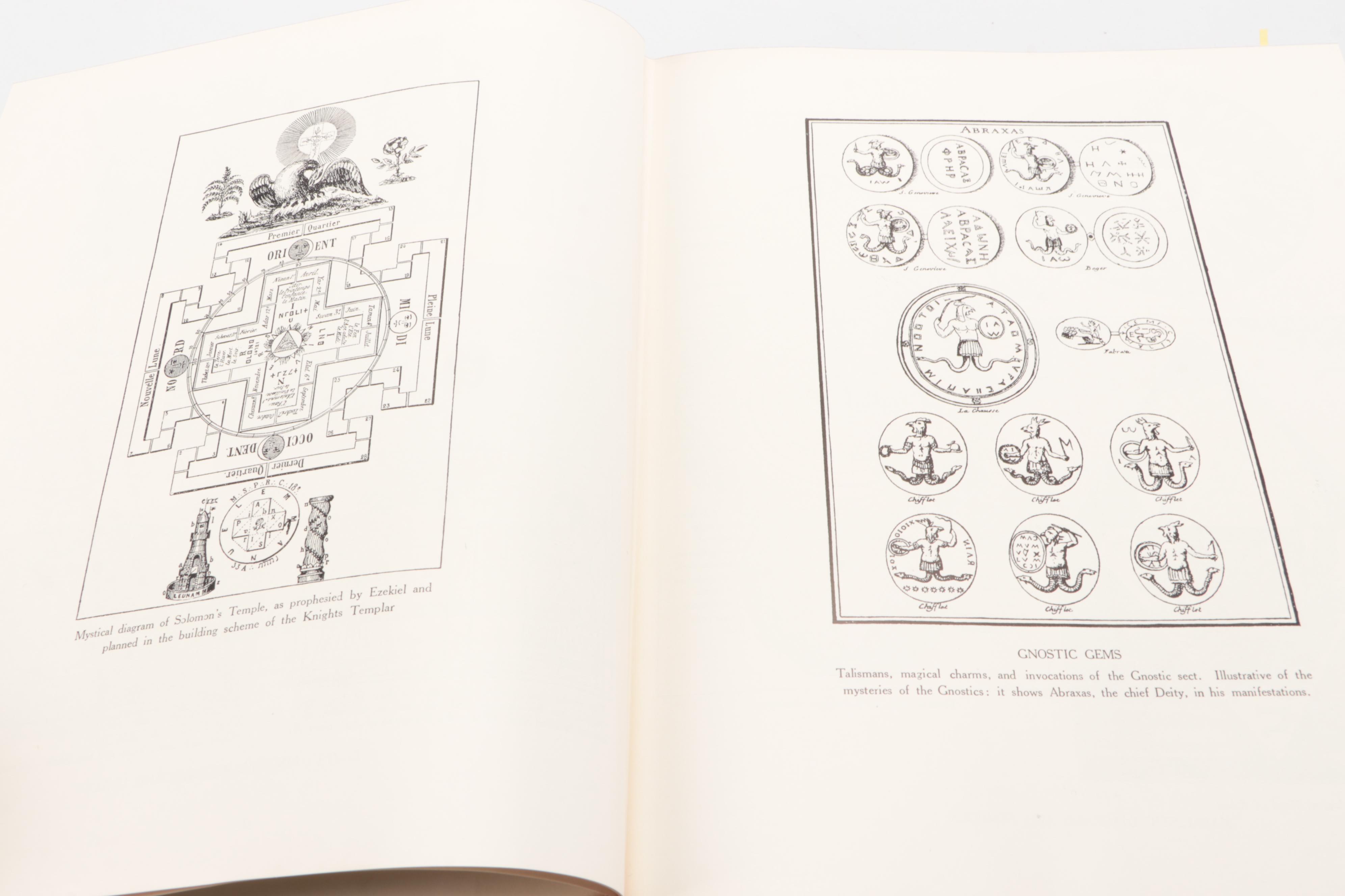 Illustrated "An Encyclopaedia of Occultism" by Lewis Spence, 1960