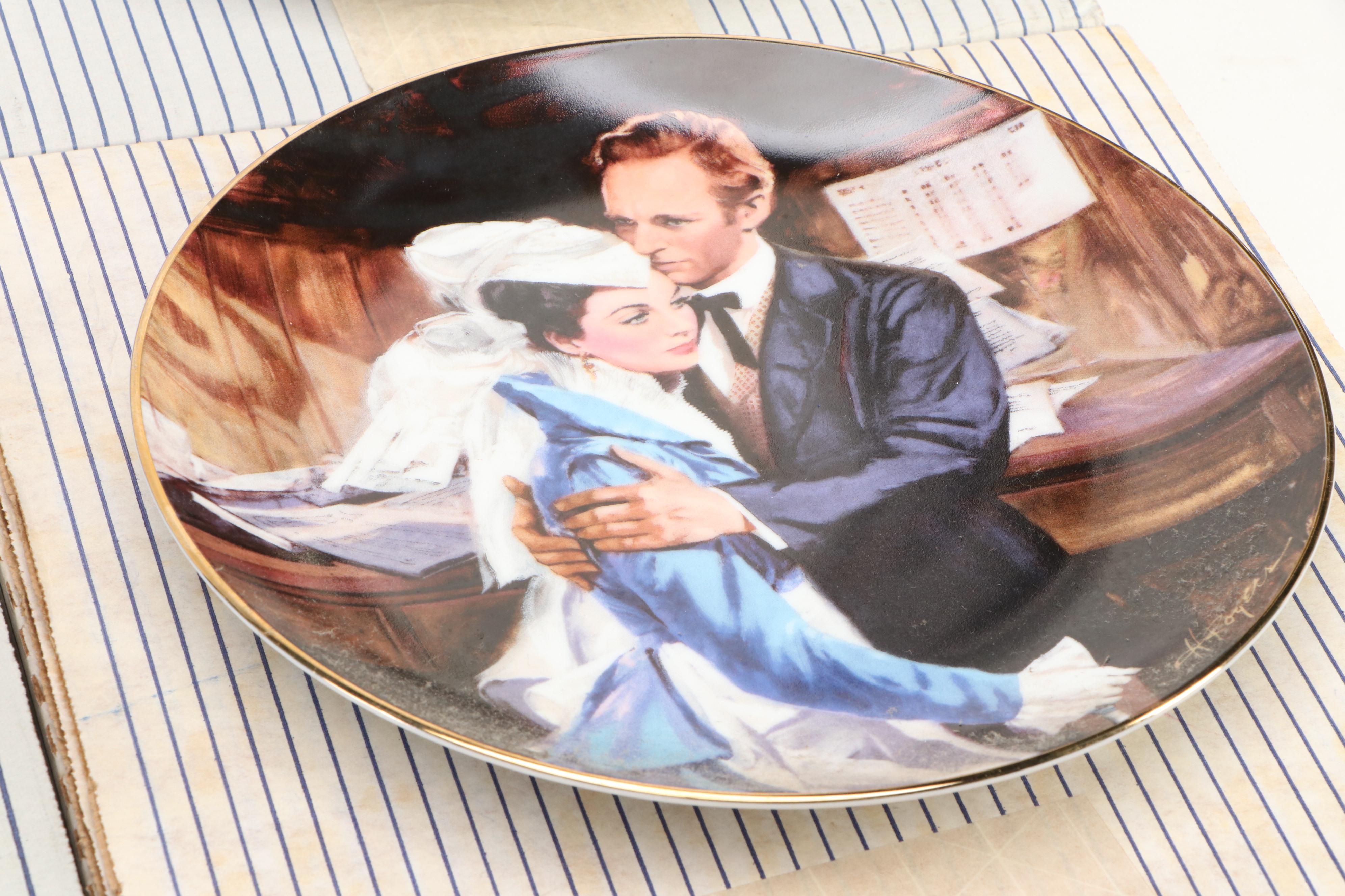 Howard Rogers for W.L. George "Gone with the Wind" Ceramic Collector Plates