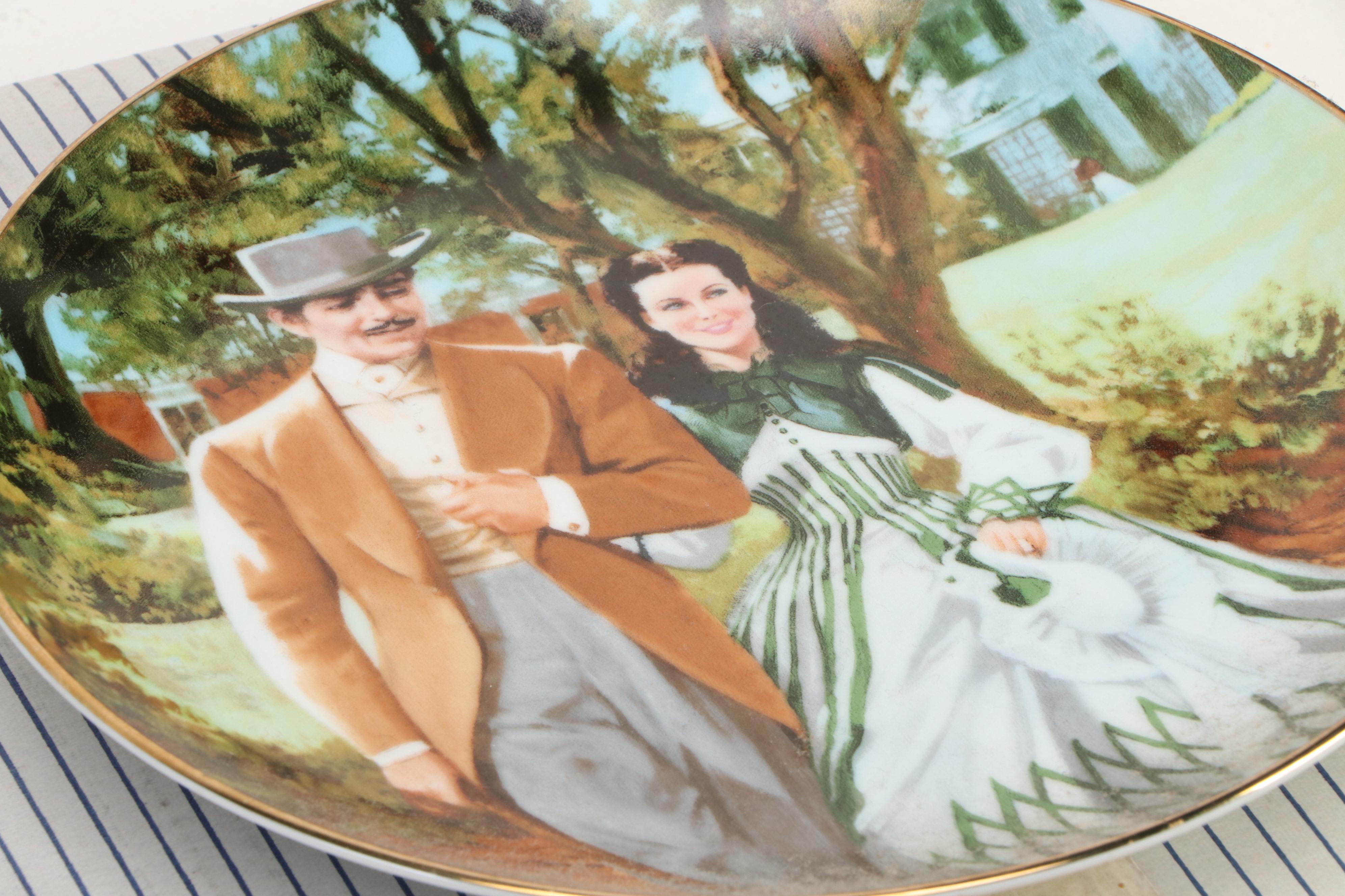 Howard Rogers for W.L. George "Gone with the Wind" Ceramic Collector Plates