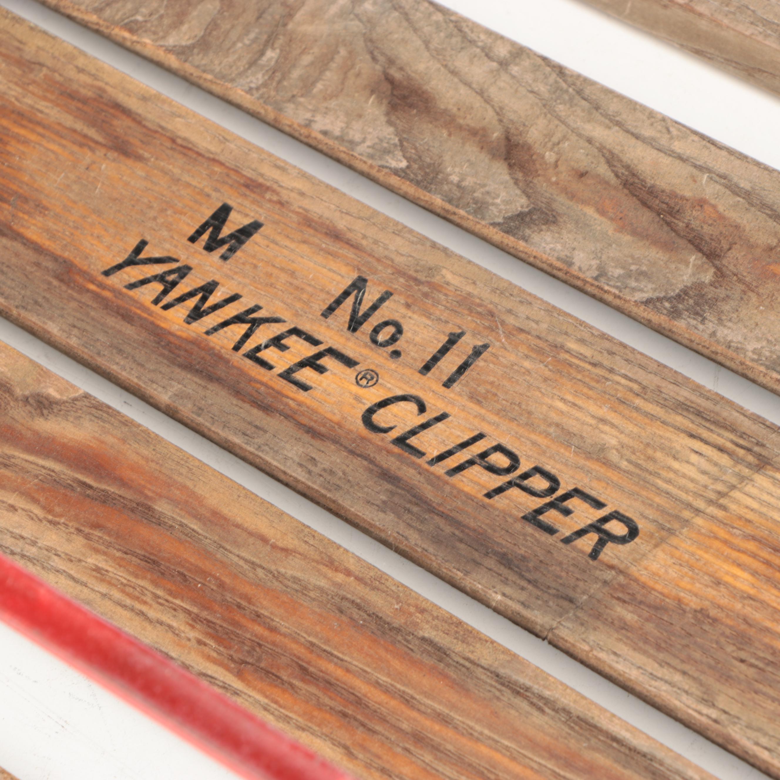 Santa's Sleigh with Christmas Tree and Yankee Clipper Sled