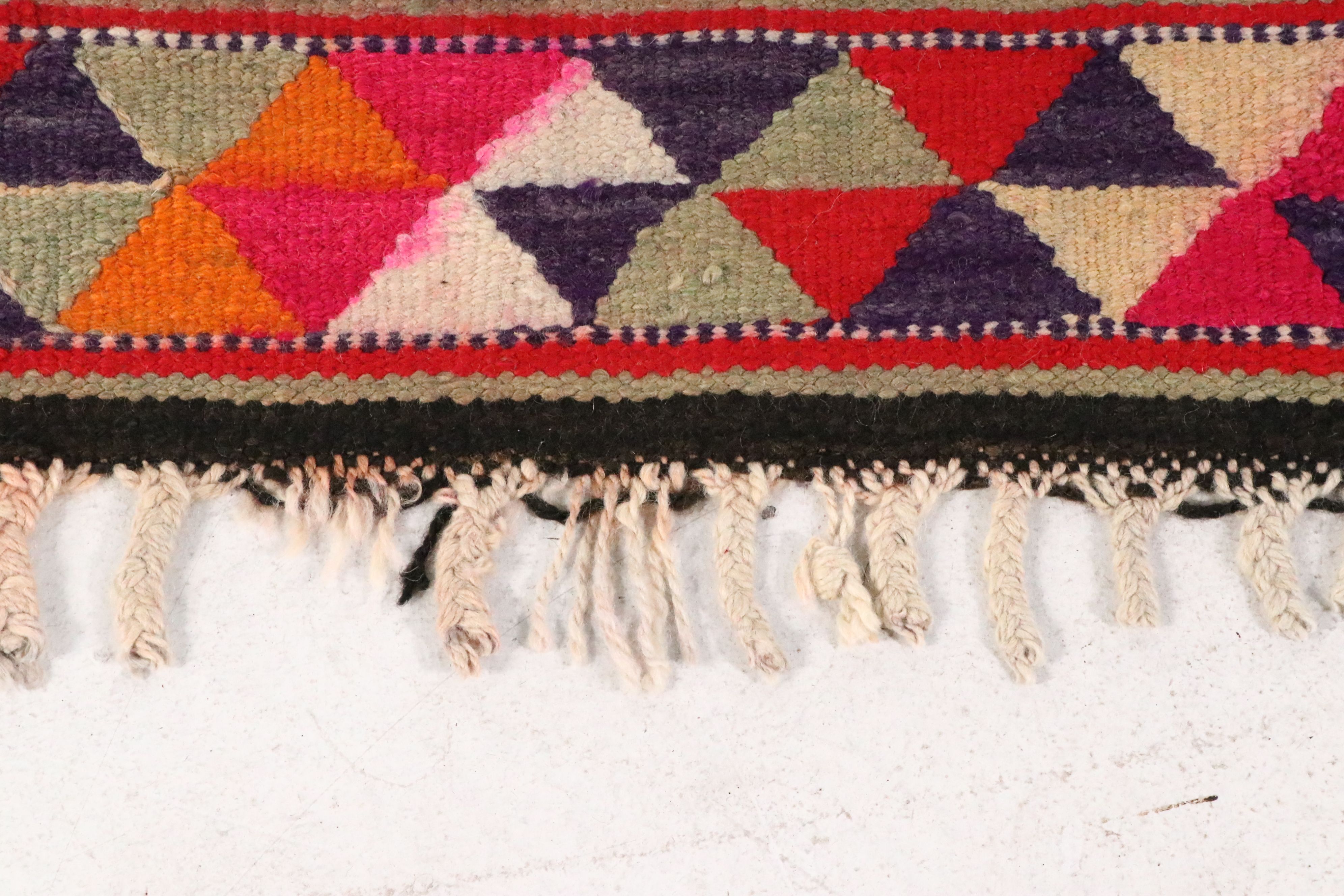 3'2 x 11'3 Hand-Knotted Turkish Village Long Rug