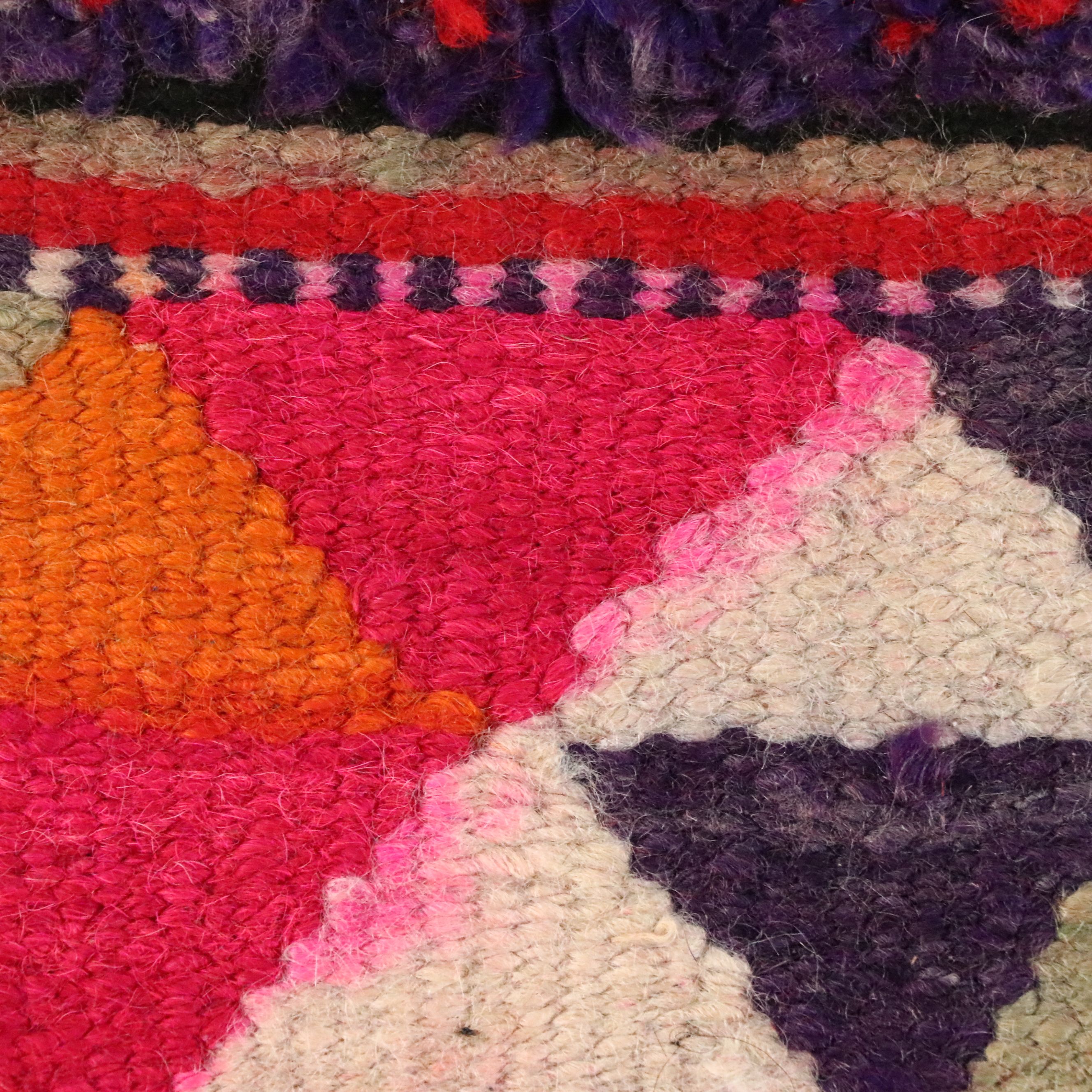 3'2 x 11'3 Hand-Knotted Turkish Village Long Rug