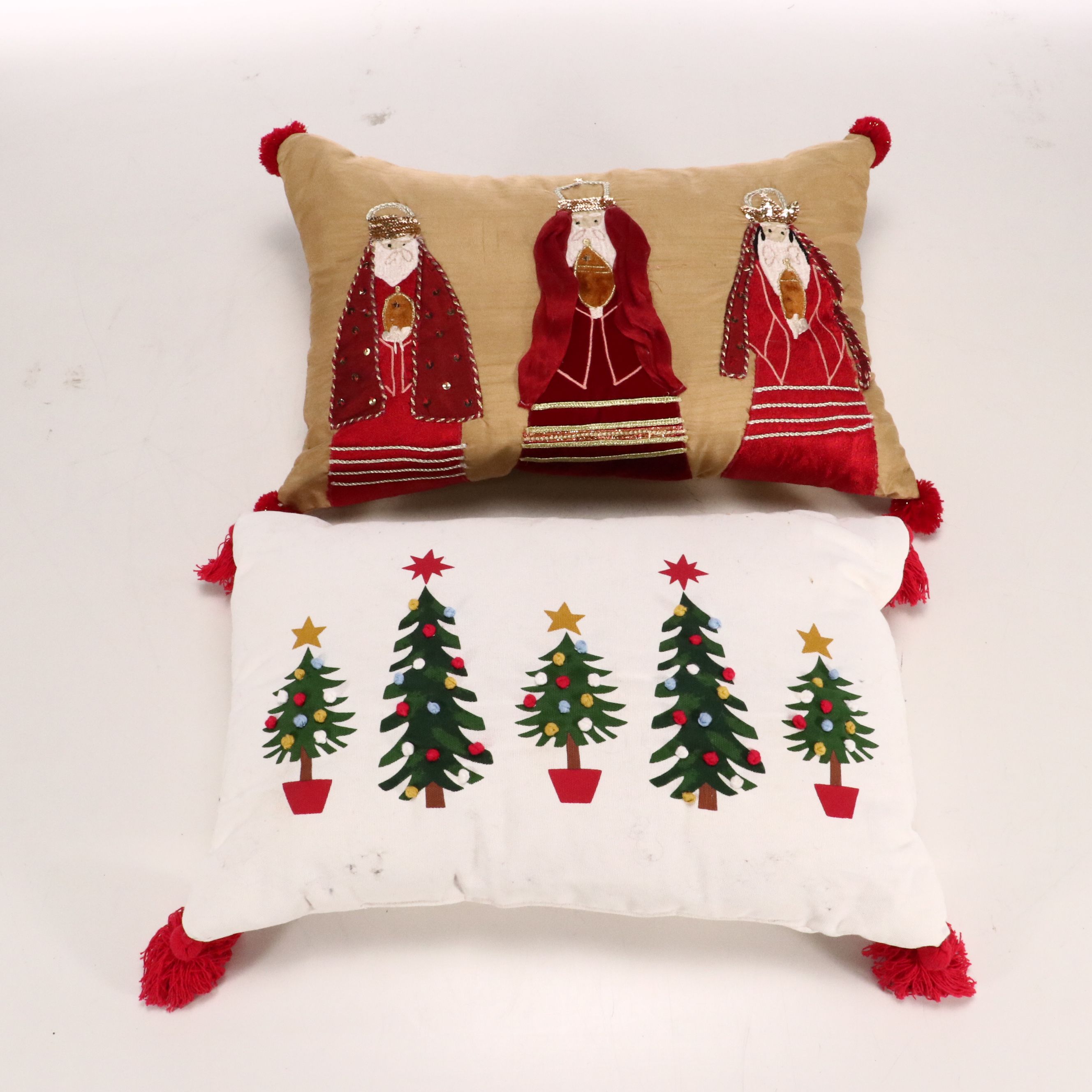Place & Time with Other Christmas Decorative Pillows and Pumpkin