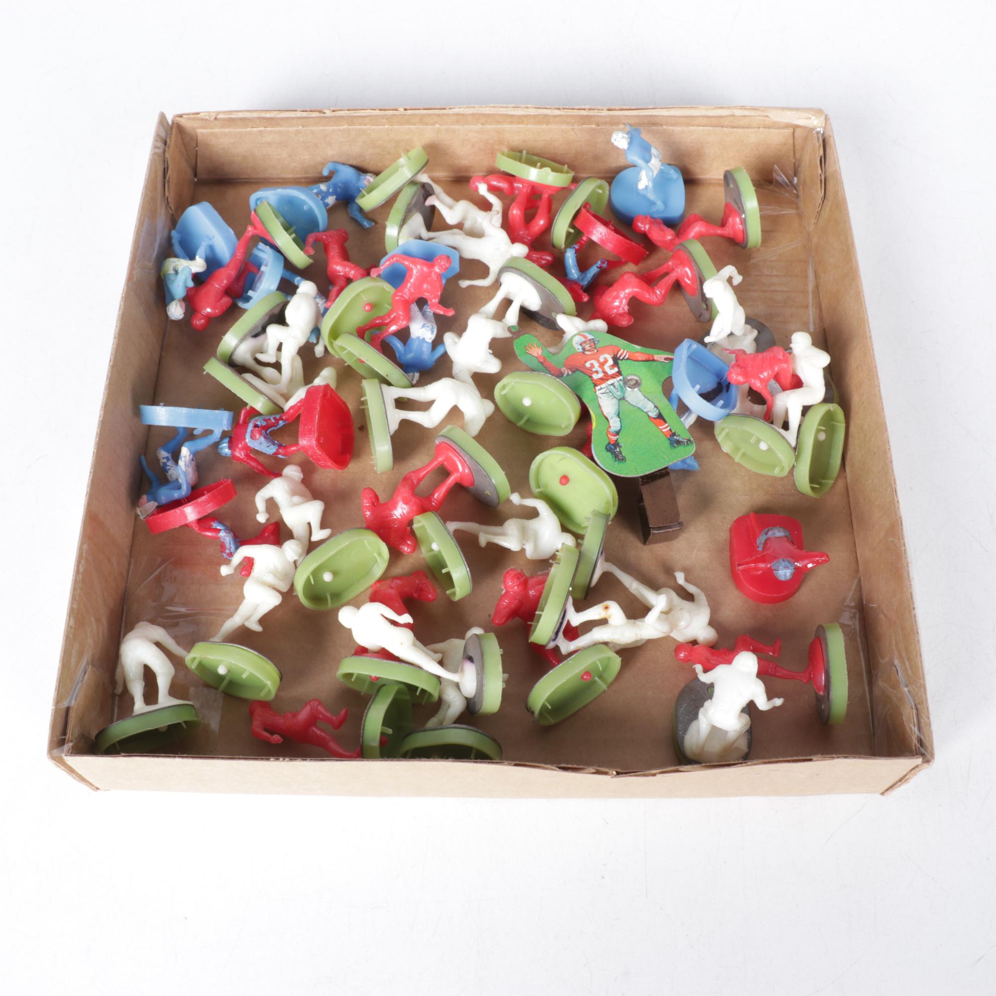 "Football Yearbook" and "Illustrated Football Annual" From 1940s With Toys