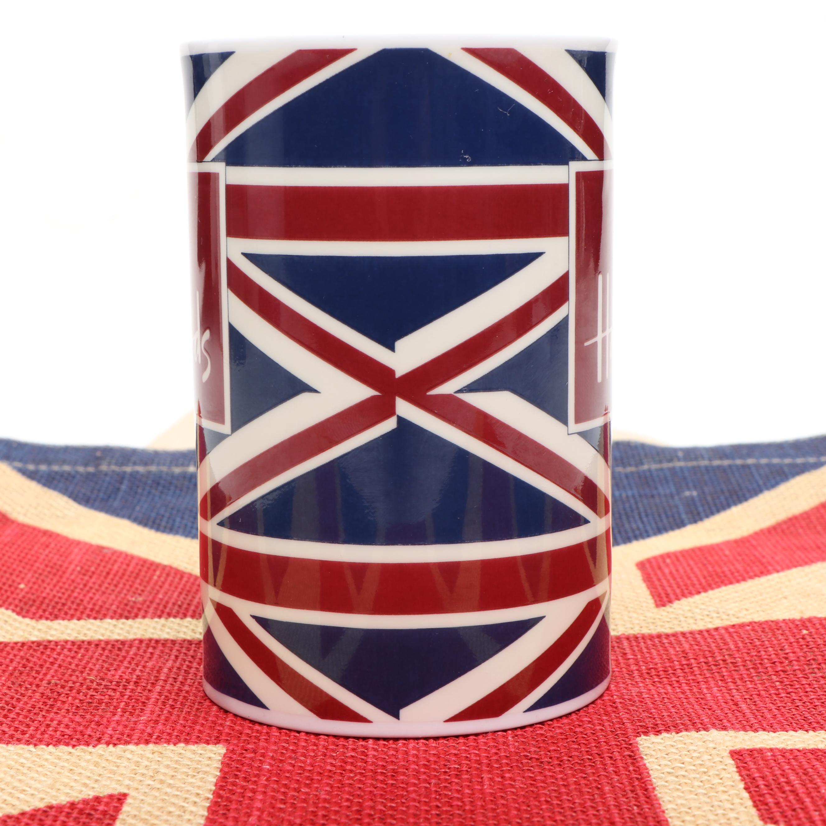 Harrod's Union Jack Mug with Tote Bag