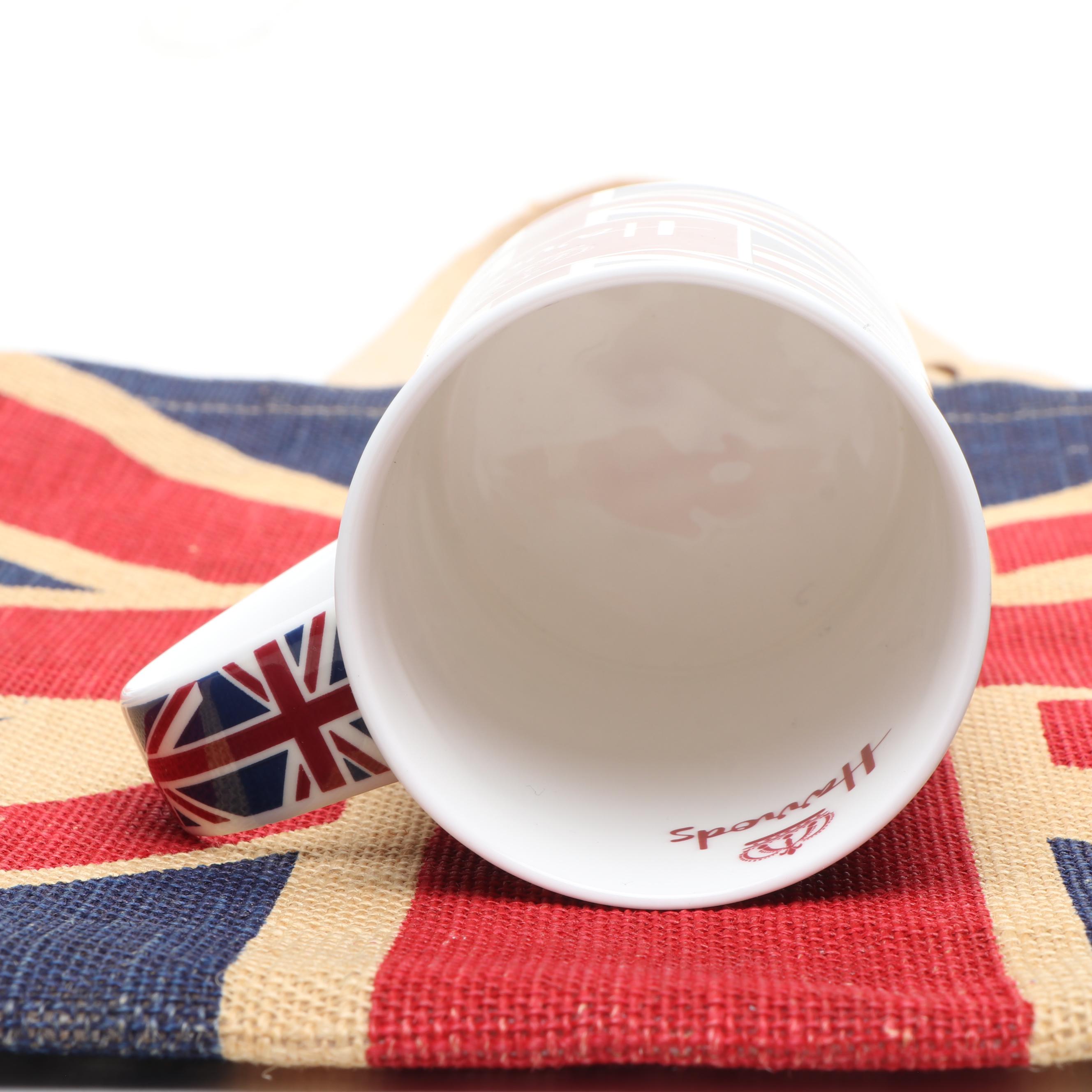 Harrod's Union Jack Mug with Tote Bag