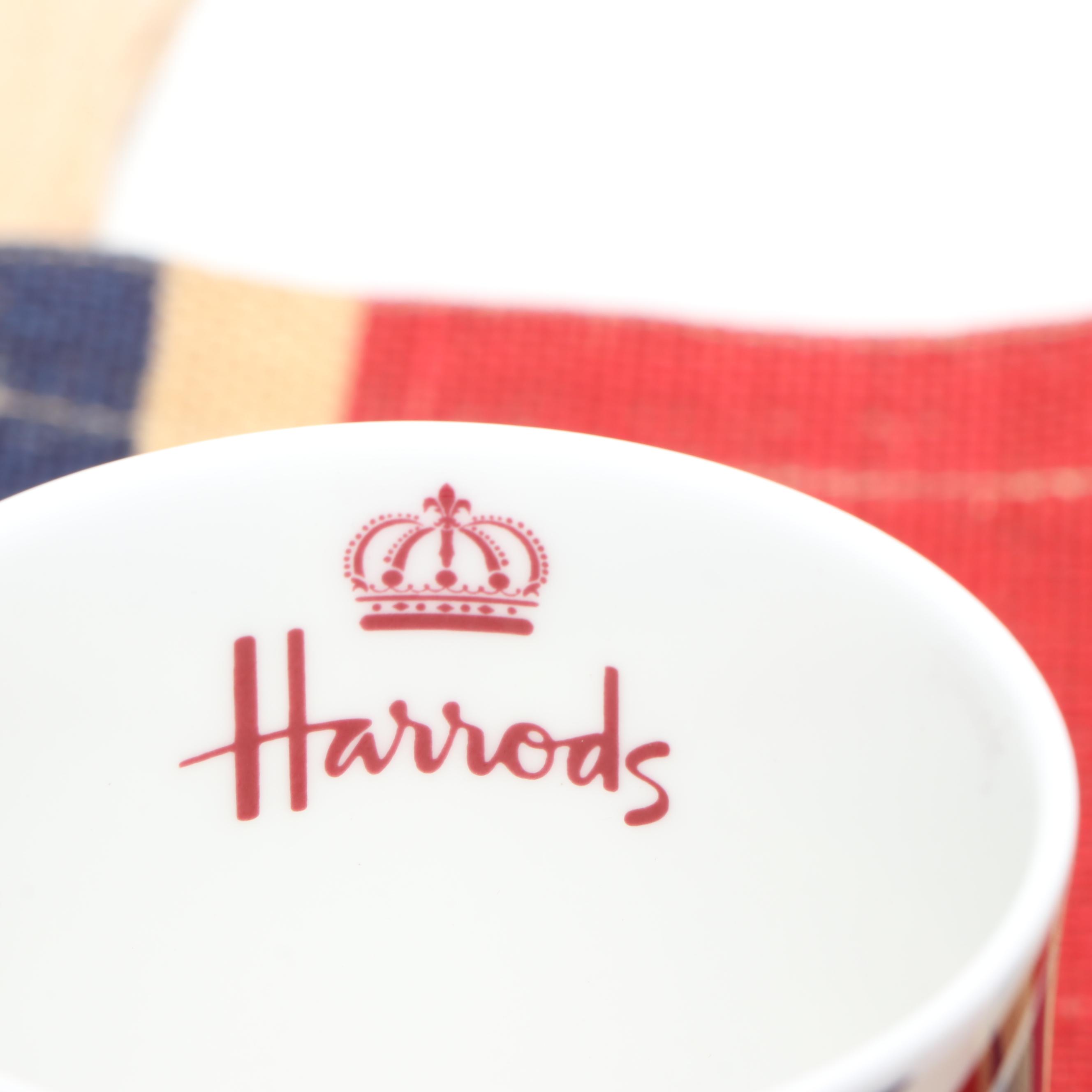 Harrod's Union Jack Mug with Tote Bag