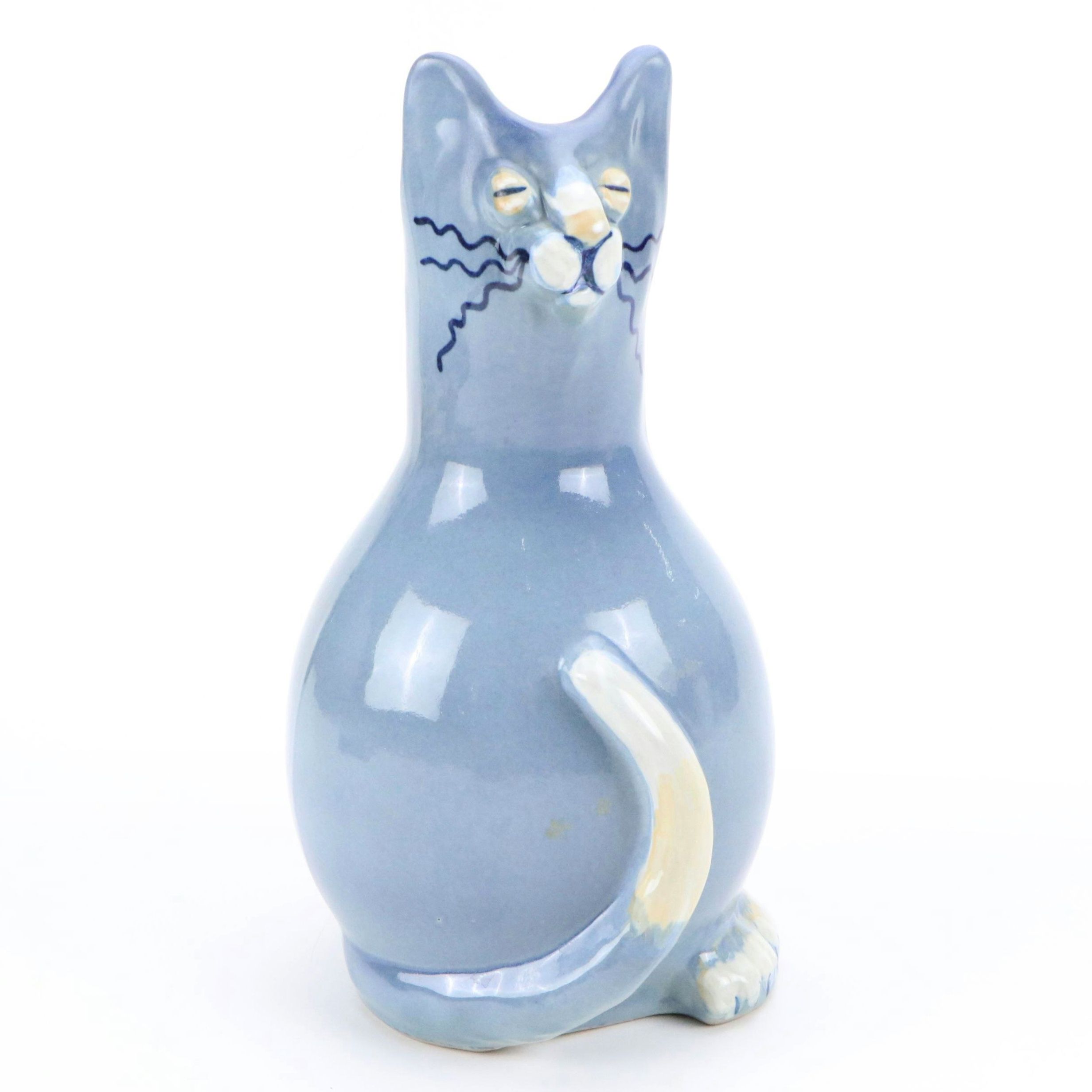 Louisville Stoneware Cat Pitcher, Late 20th/Early 21st Century