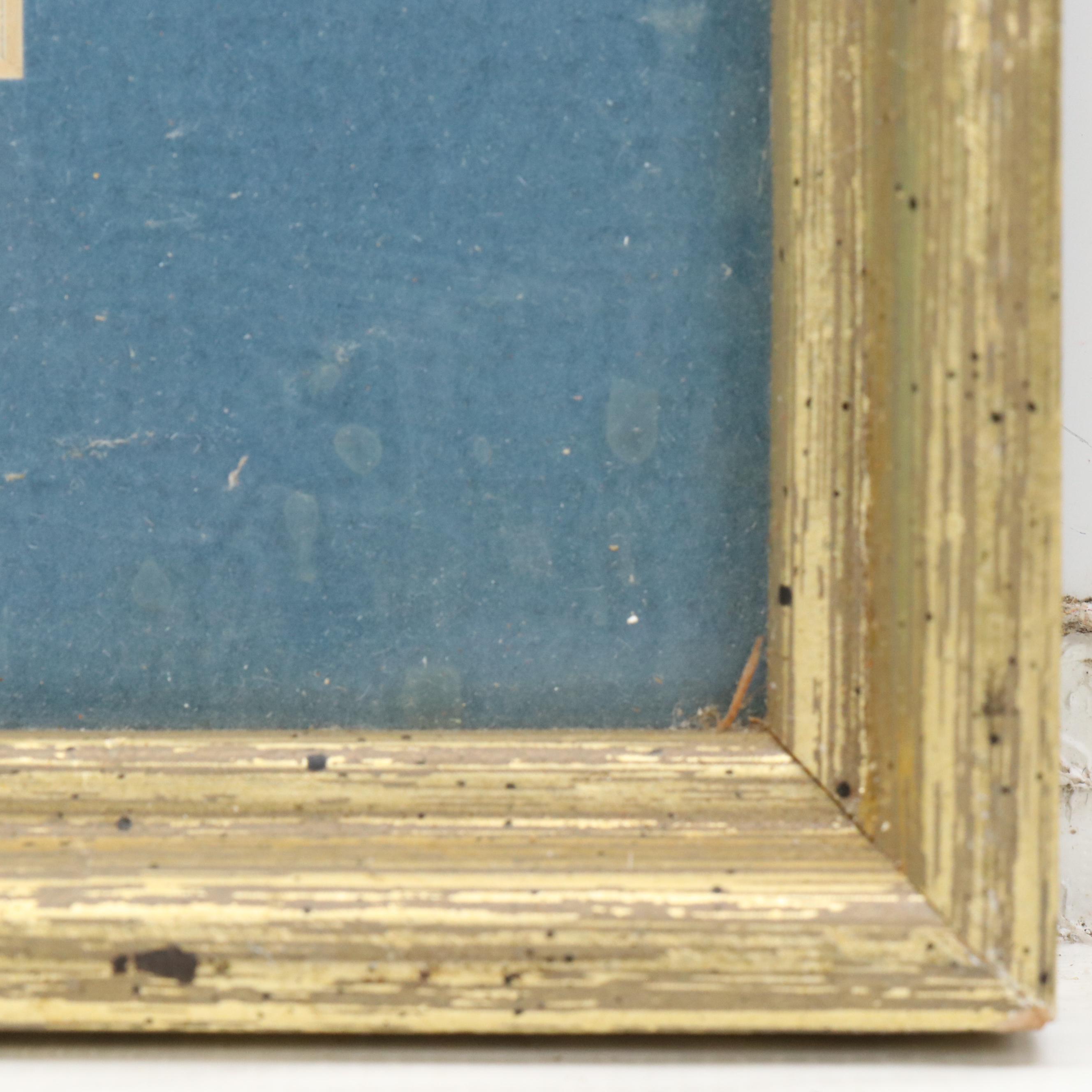 German Chromolithograph Bookplate From Decoration Publication, 19th Century