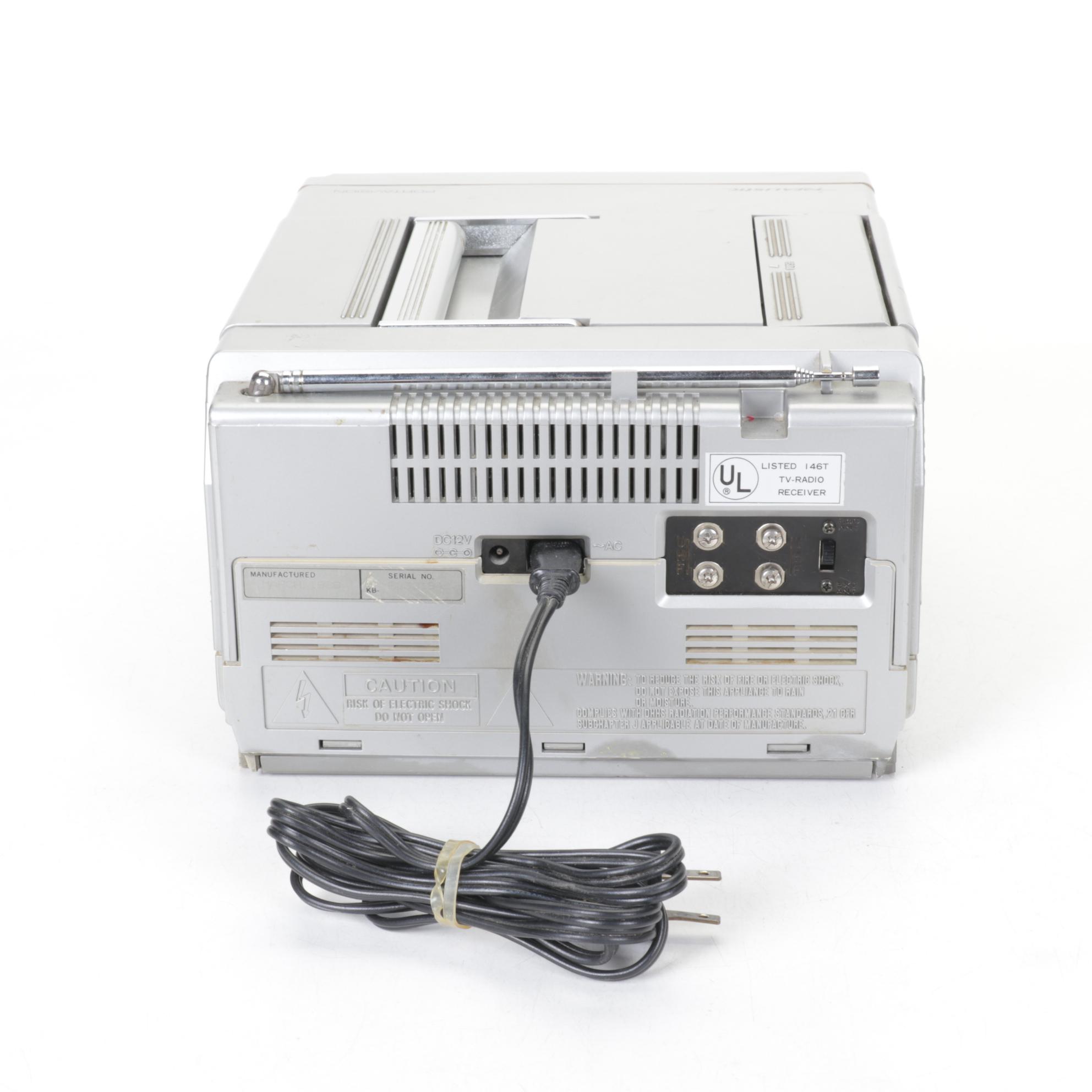 Radio Shack Realistic "Portavision" T.V. Radio, 1980s