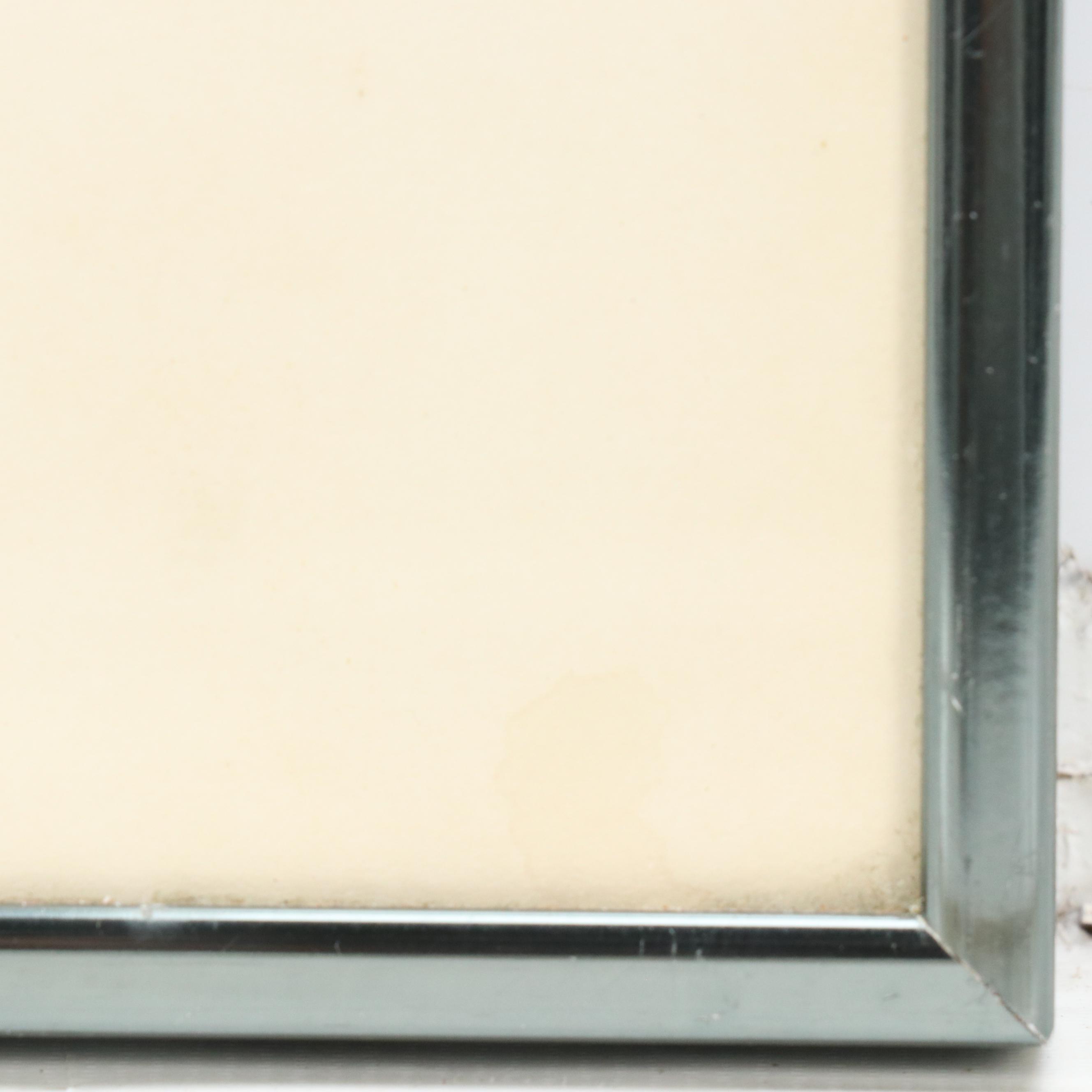 Miyoko Kai Mezzotint "Rose," 1982