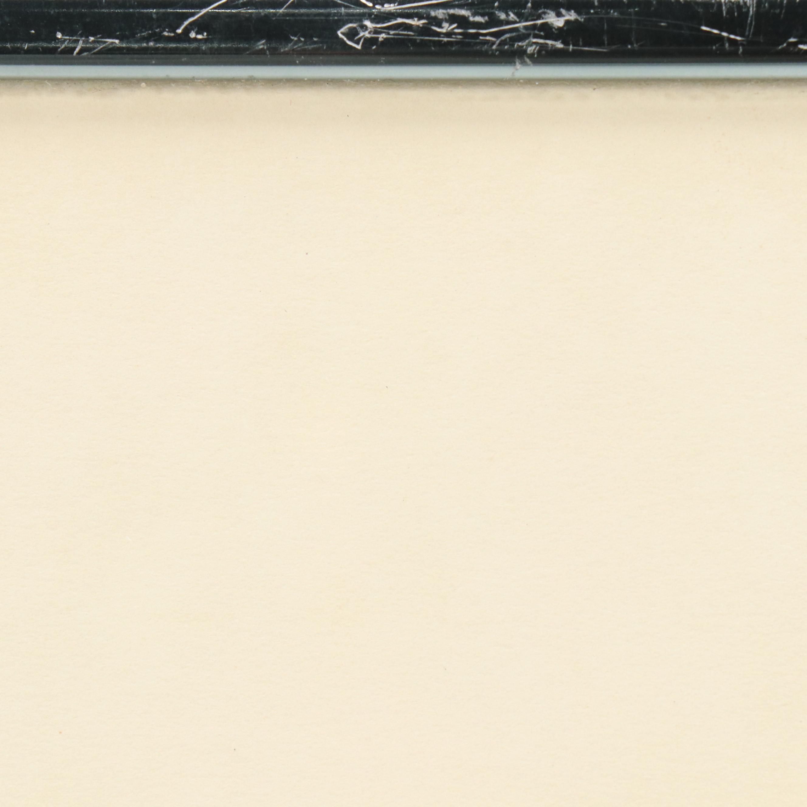 Miyoko Kai Mezzotint "Rose," 1982