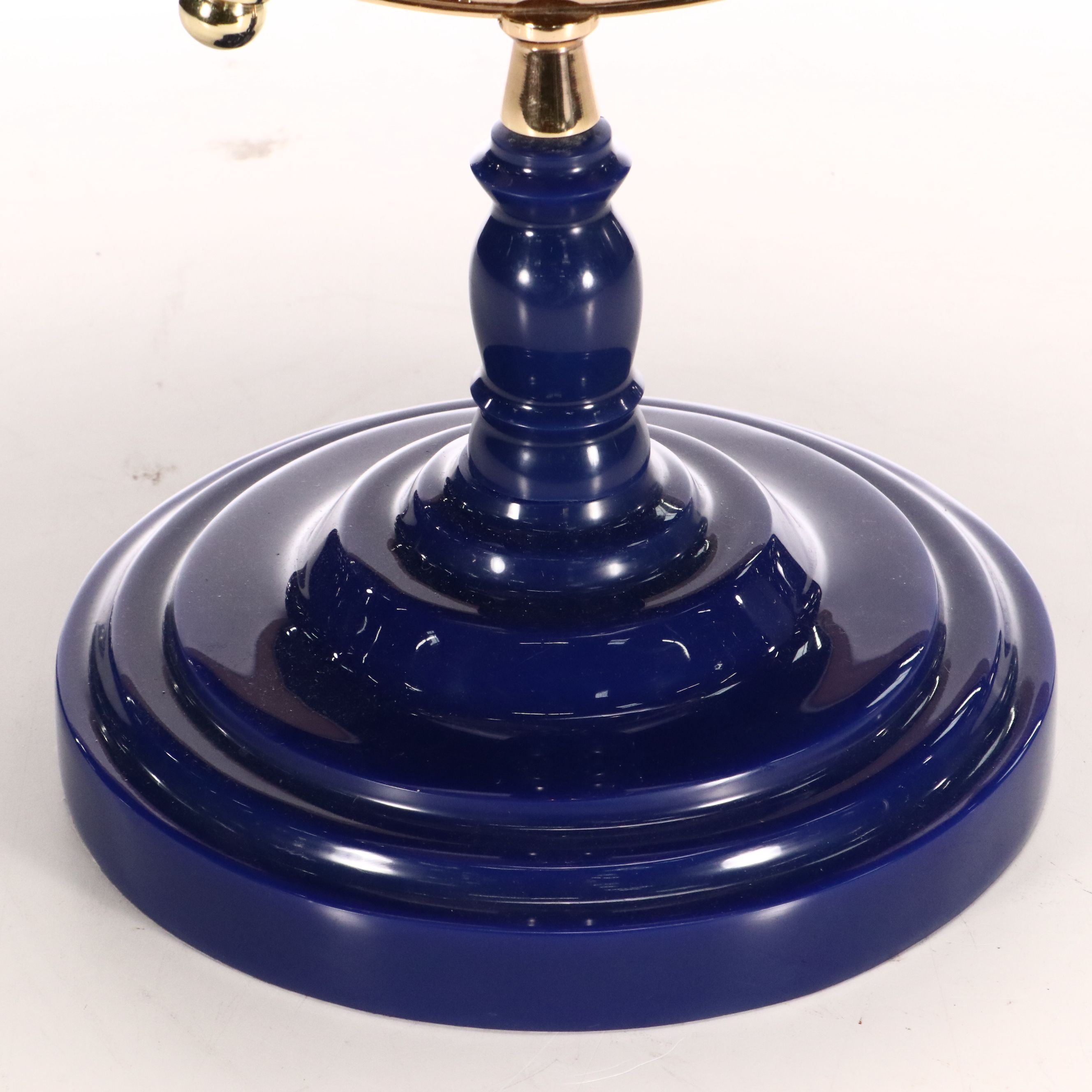 Jasper, Sandstone, Marble, Sard and Abalone Gemstone Desk Globe