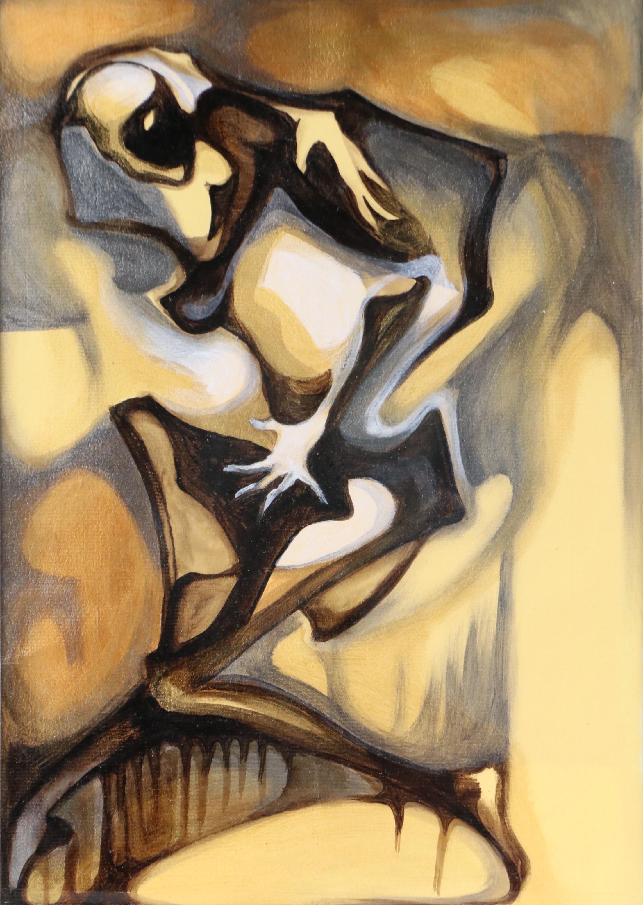 Isis de Lázaro Cubillas Acrylic Painting "Danza del Choreo," 2014