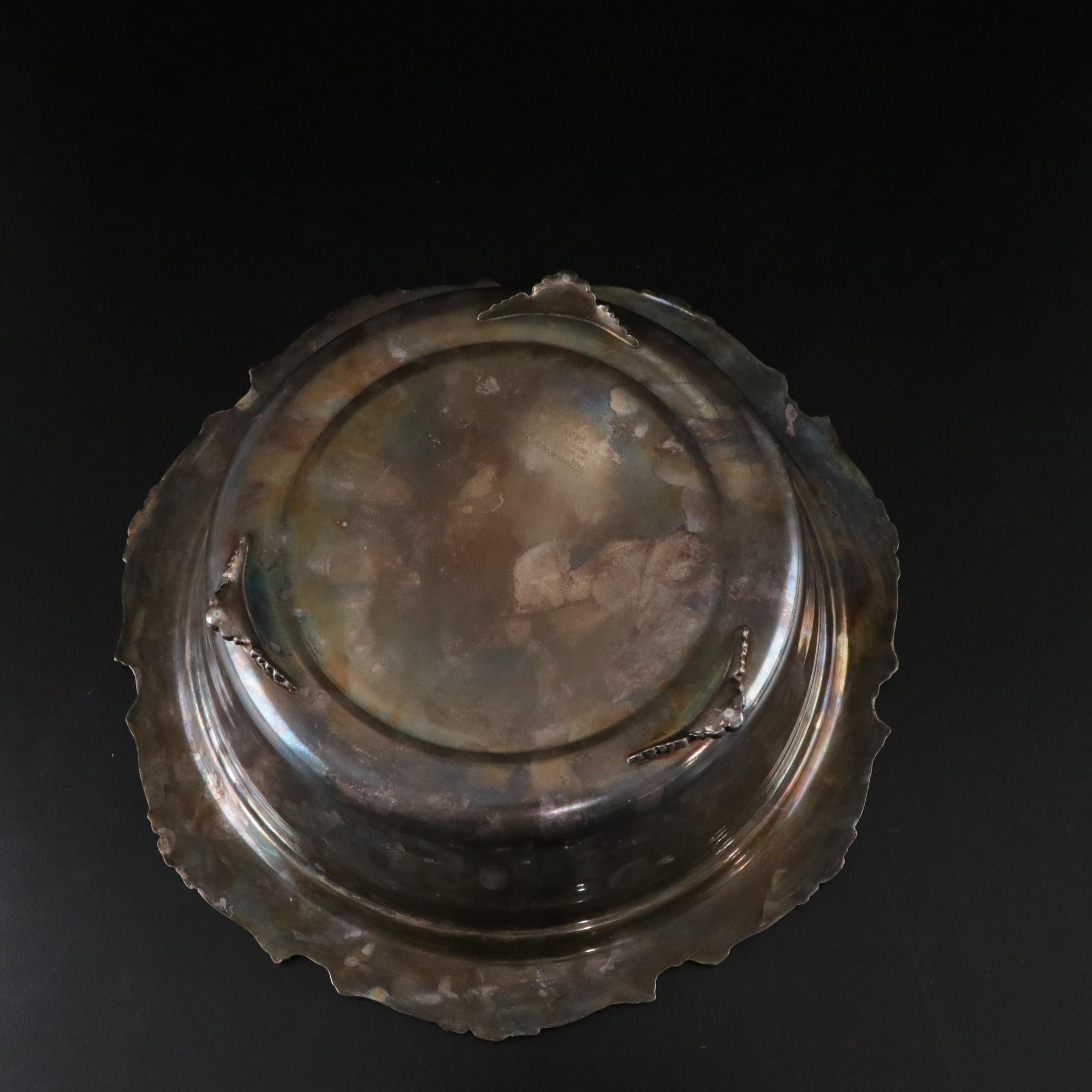 Oneida "Ascot" Silver Plate Serving Dish & More